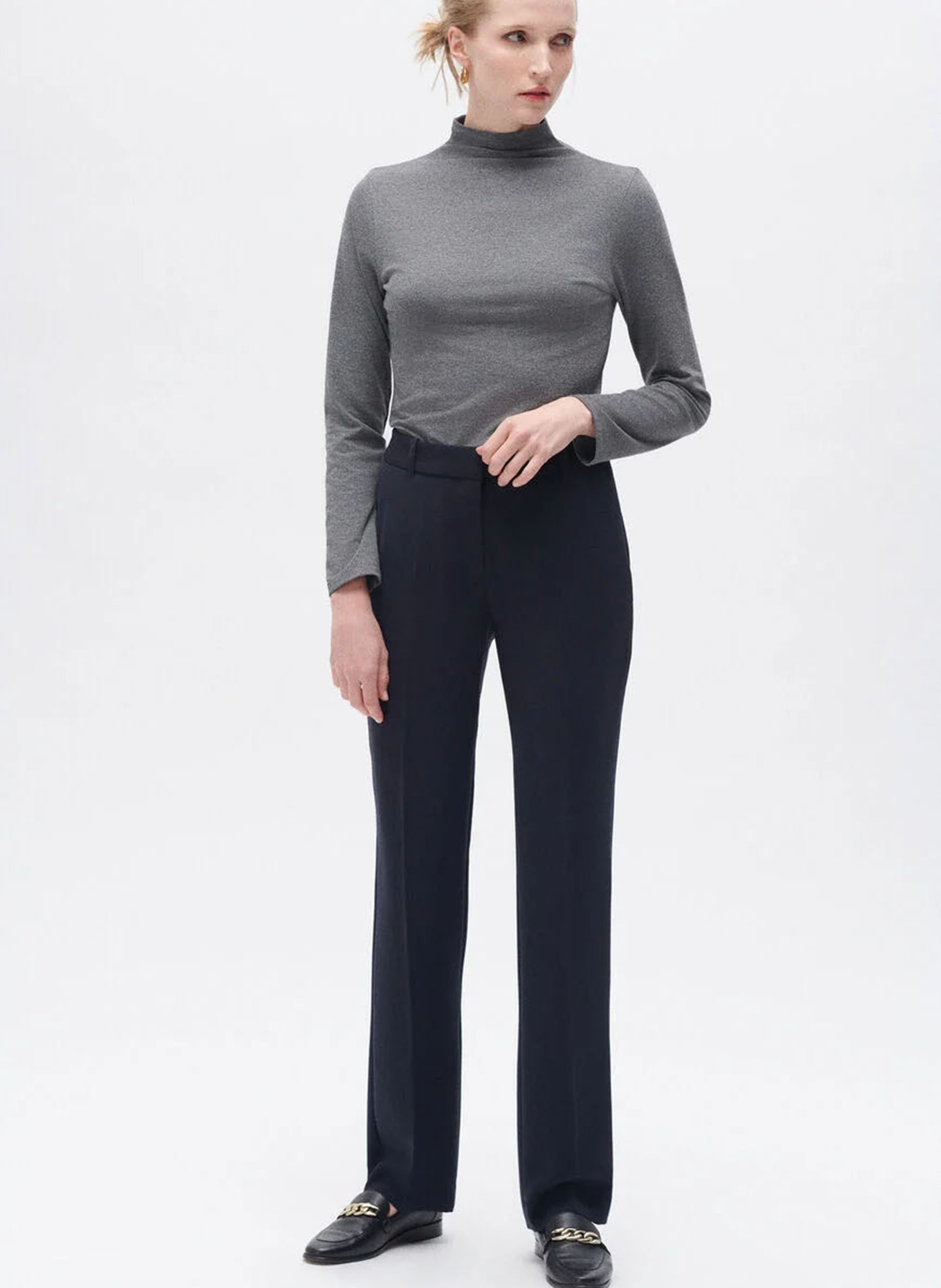 Tailored pants CAROLL Blue