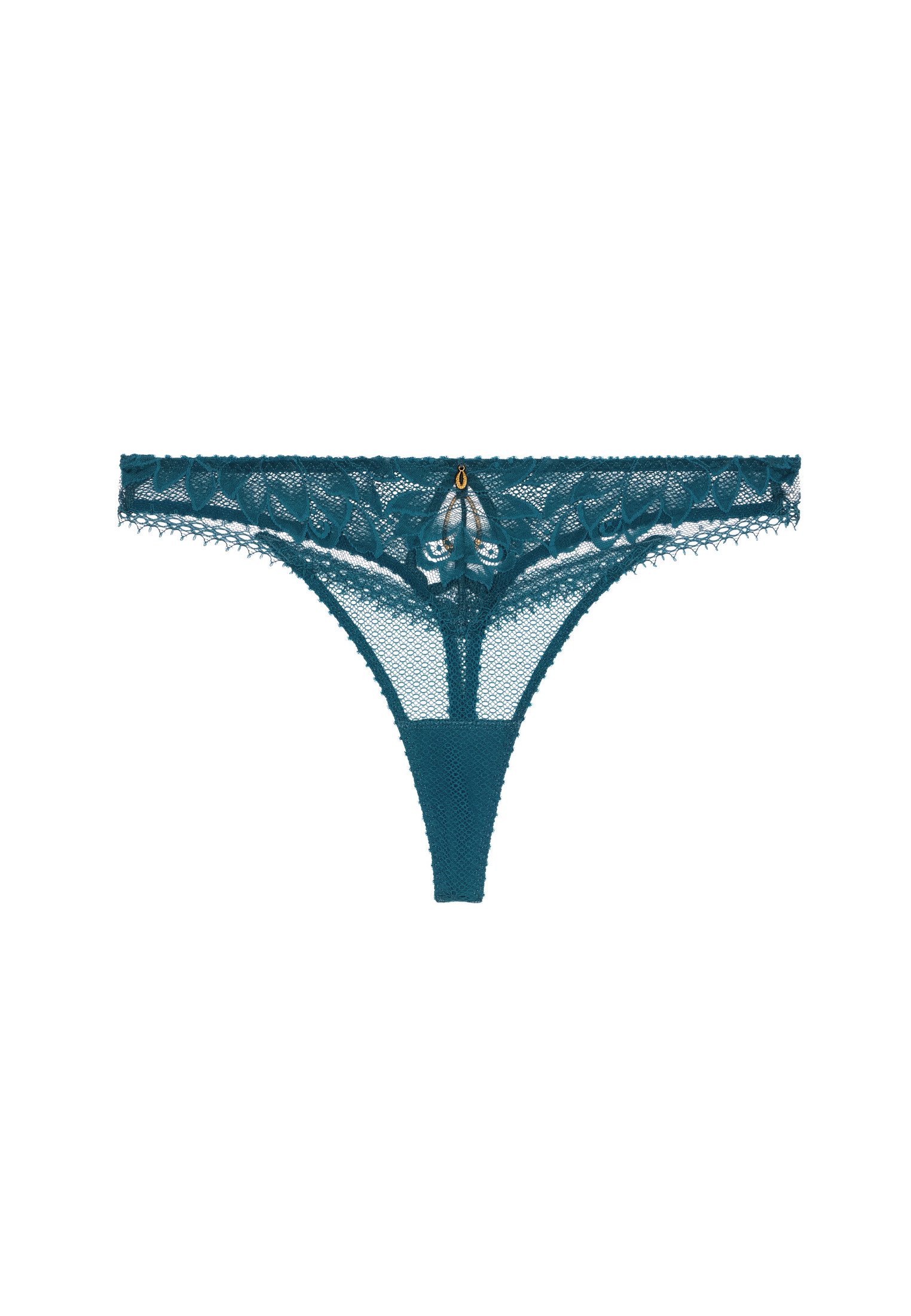 Cotton tanga AUBADE Blue