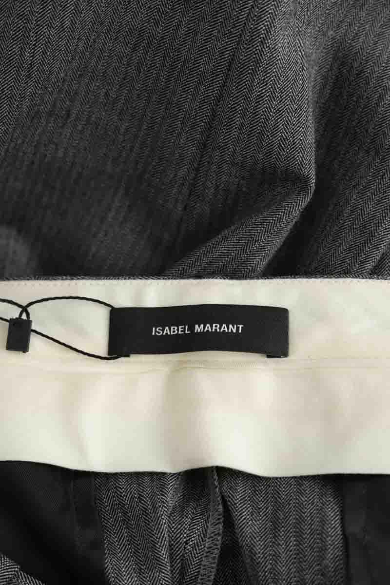 Low-cut top ISABEL MARANT - Seconde Main Grey