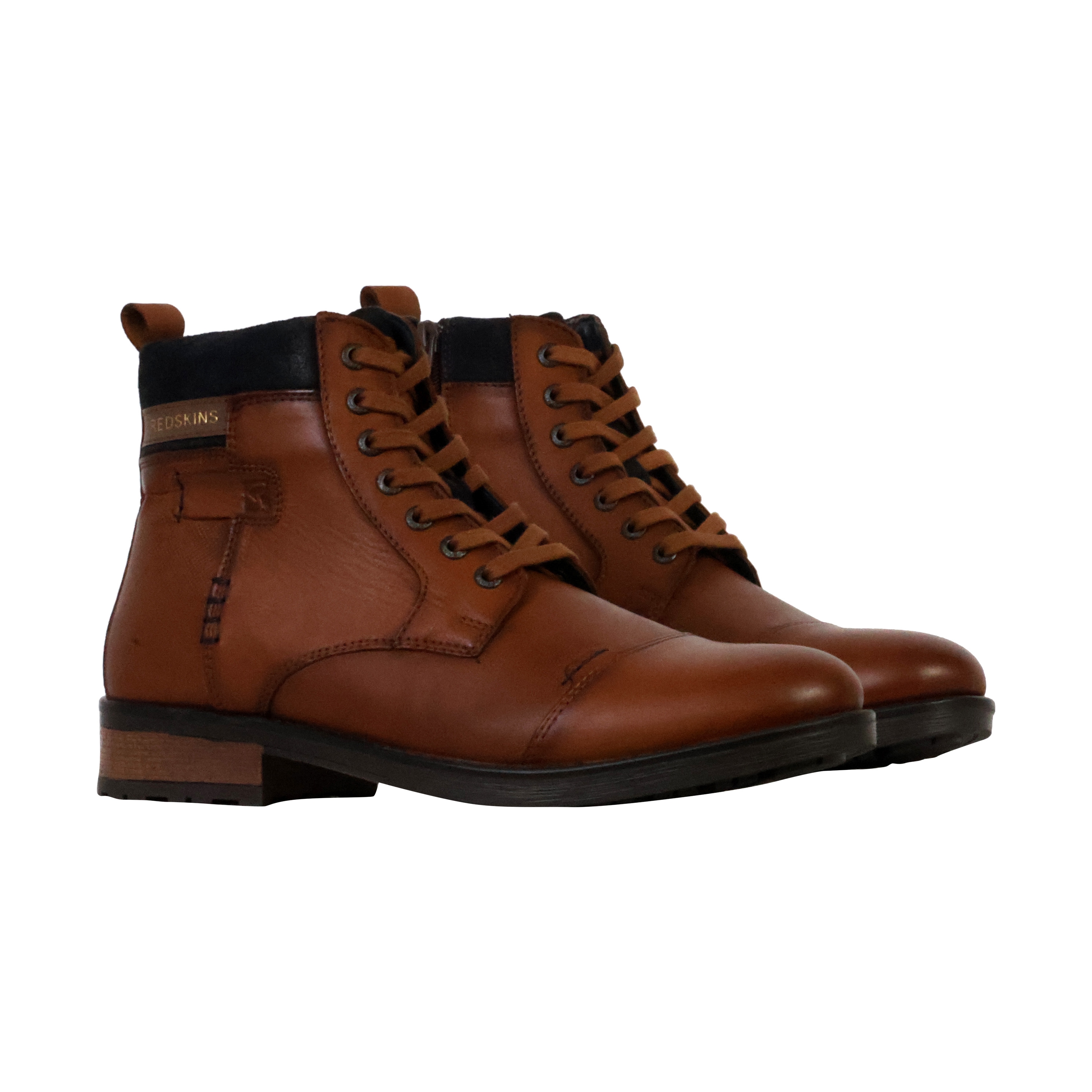 Spicy leather ankle boot REDSKINS Brown