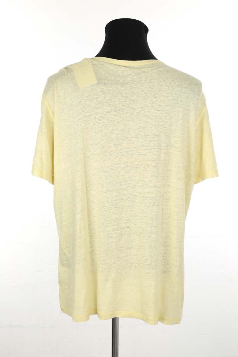 T-shirt MAJESTIC FILATURES - SECONDE MAIN Yellow