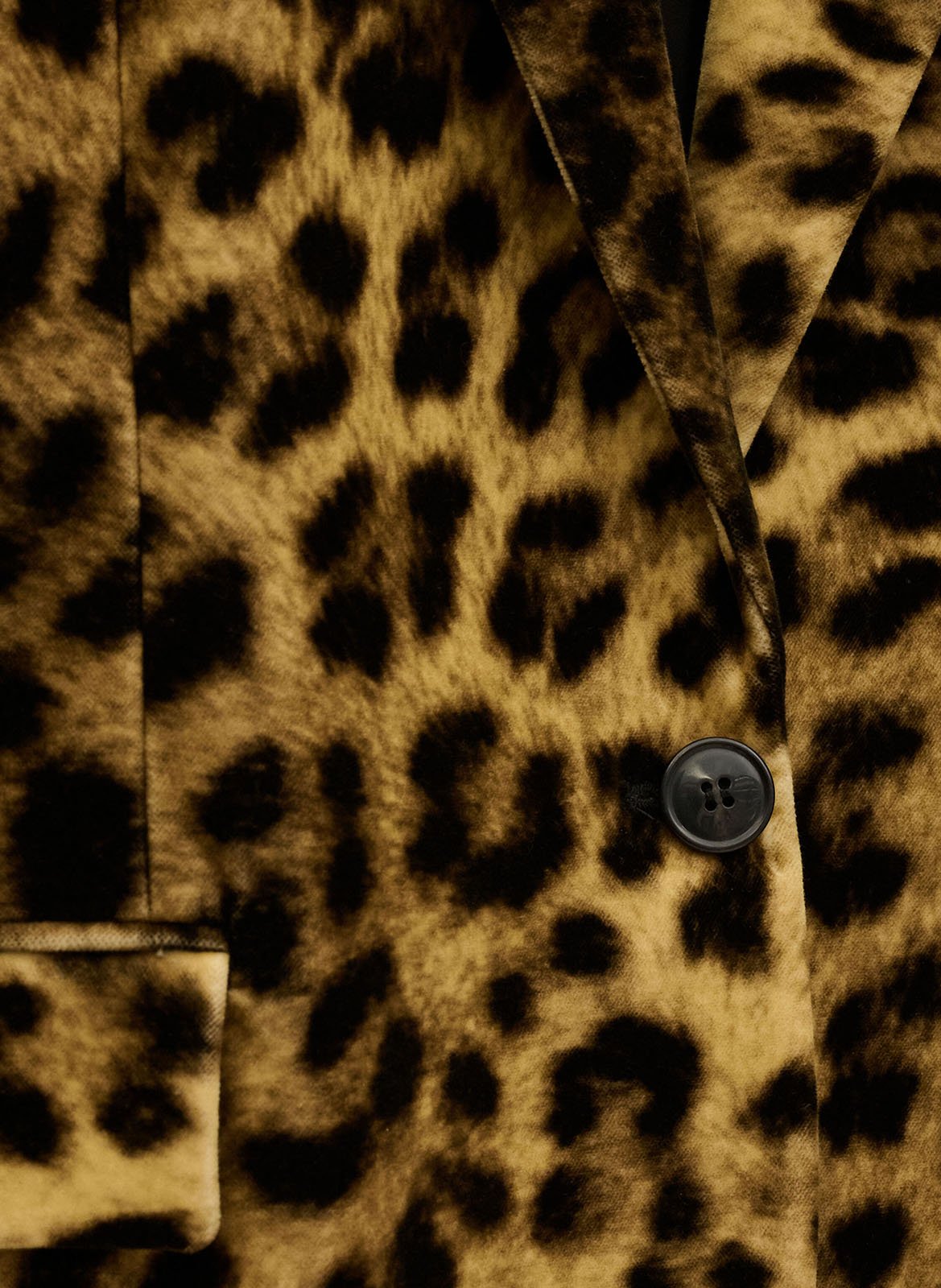 Blazer met luipaardprint BA&SH Beige