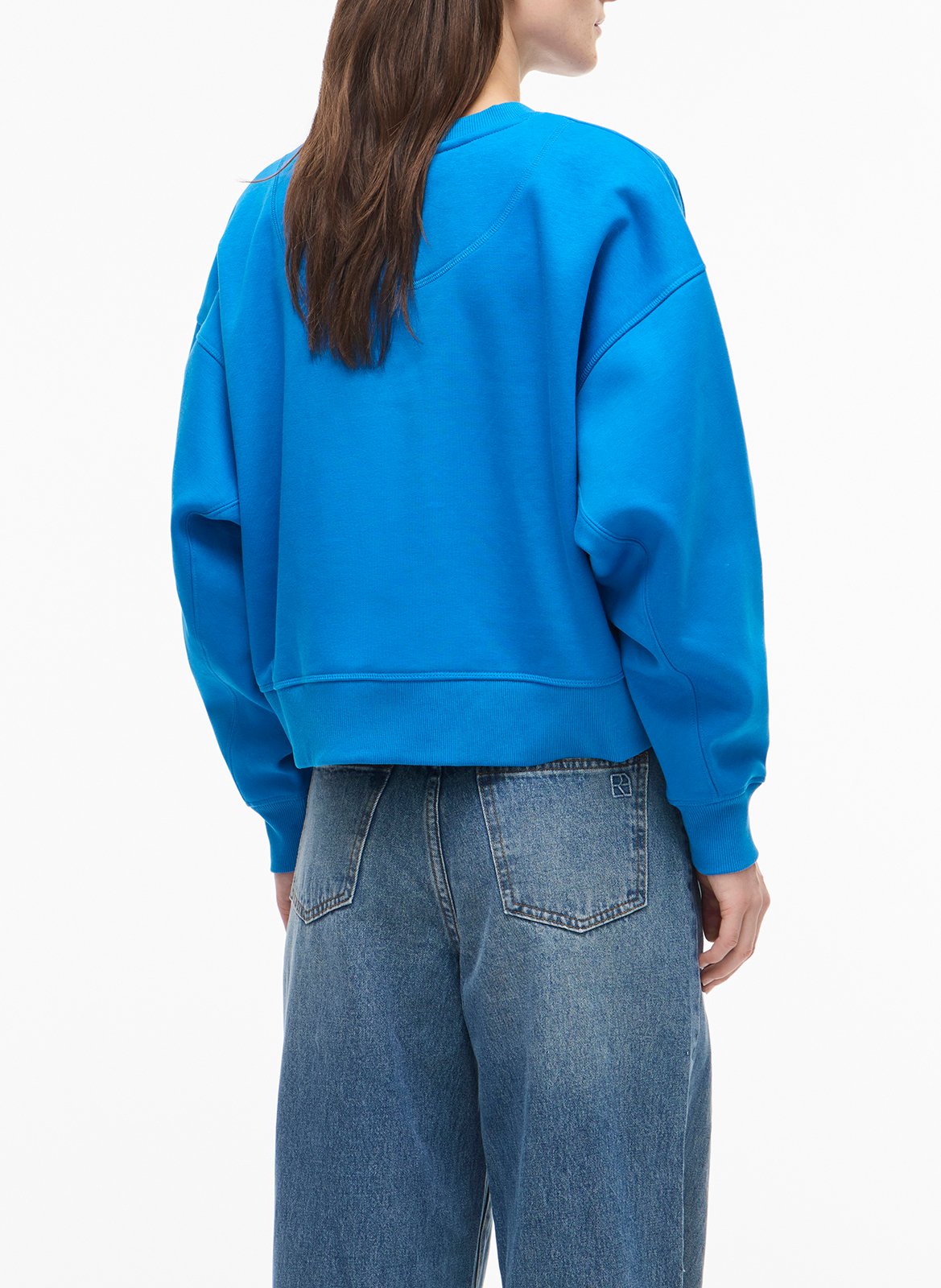Round-neck sweater ROUGE EDIT Blue