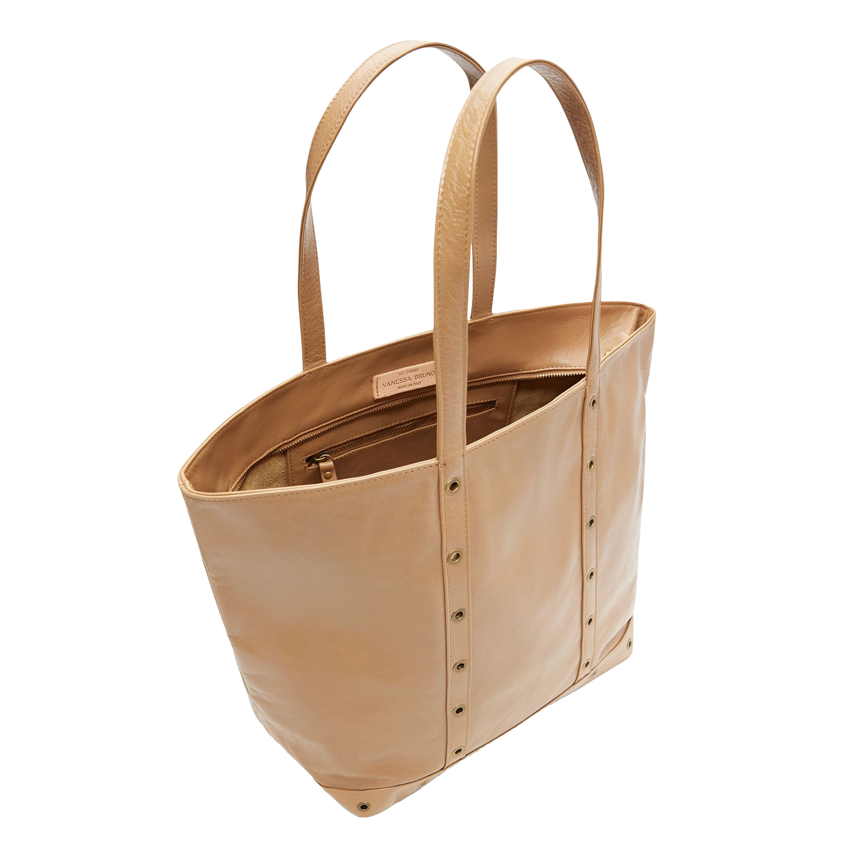 Billy L - Ledertasche  VANESSA BRUNO Beige