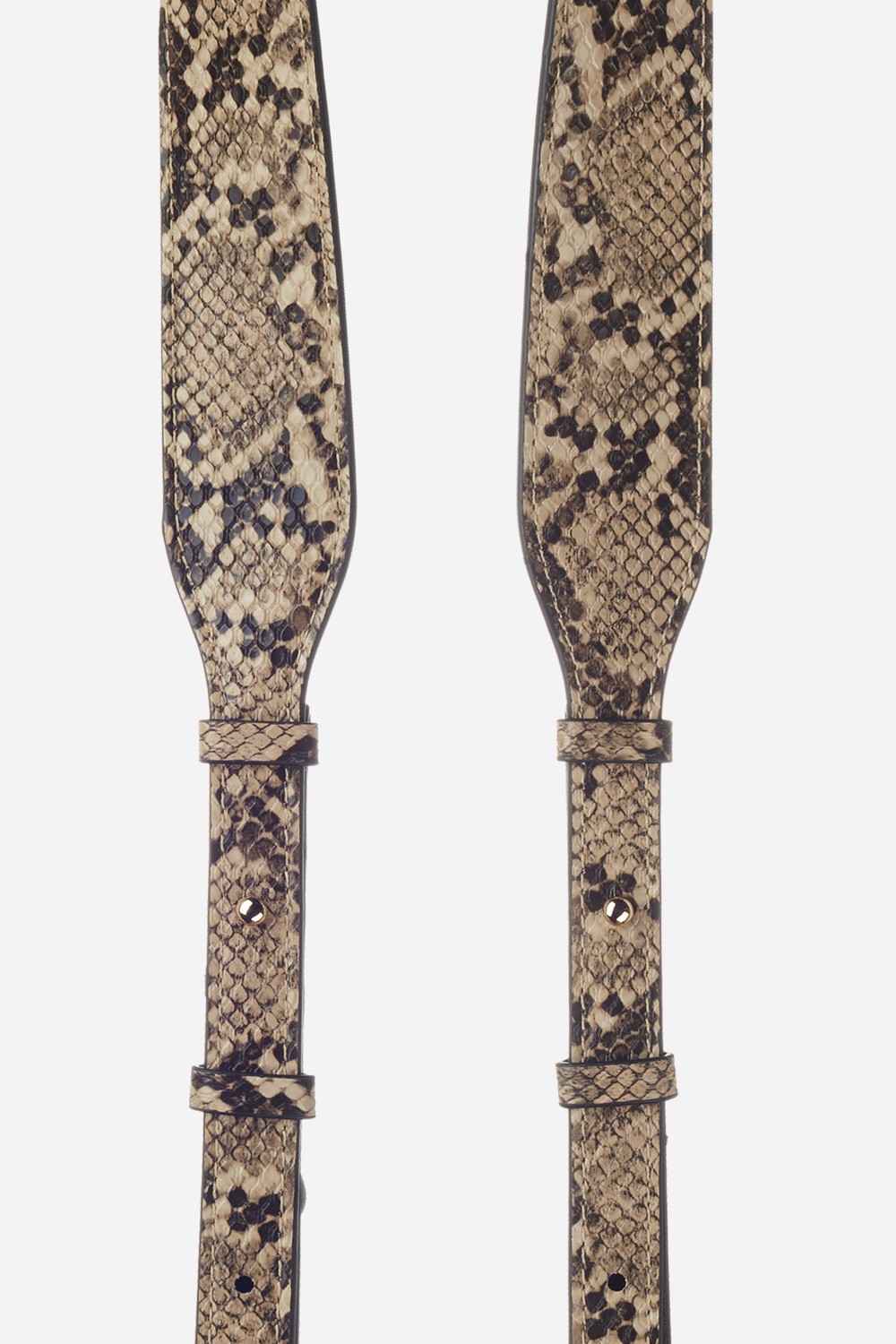 Vegan leather phone strap LA COQUE FRANCAISE Brown