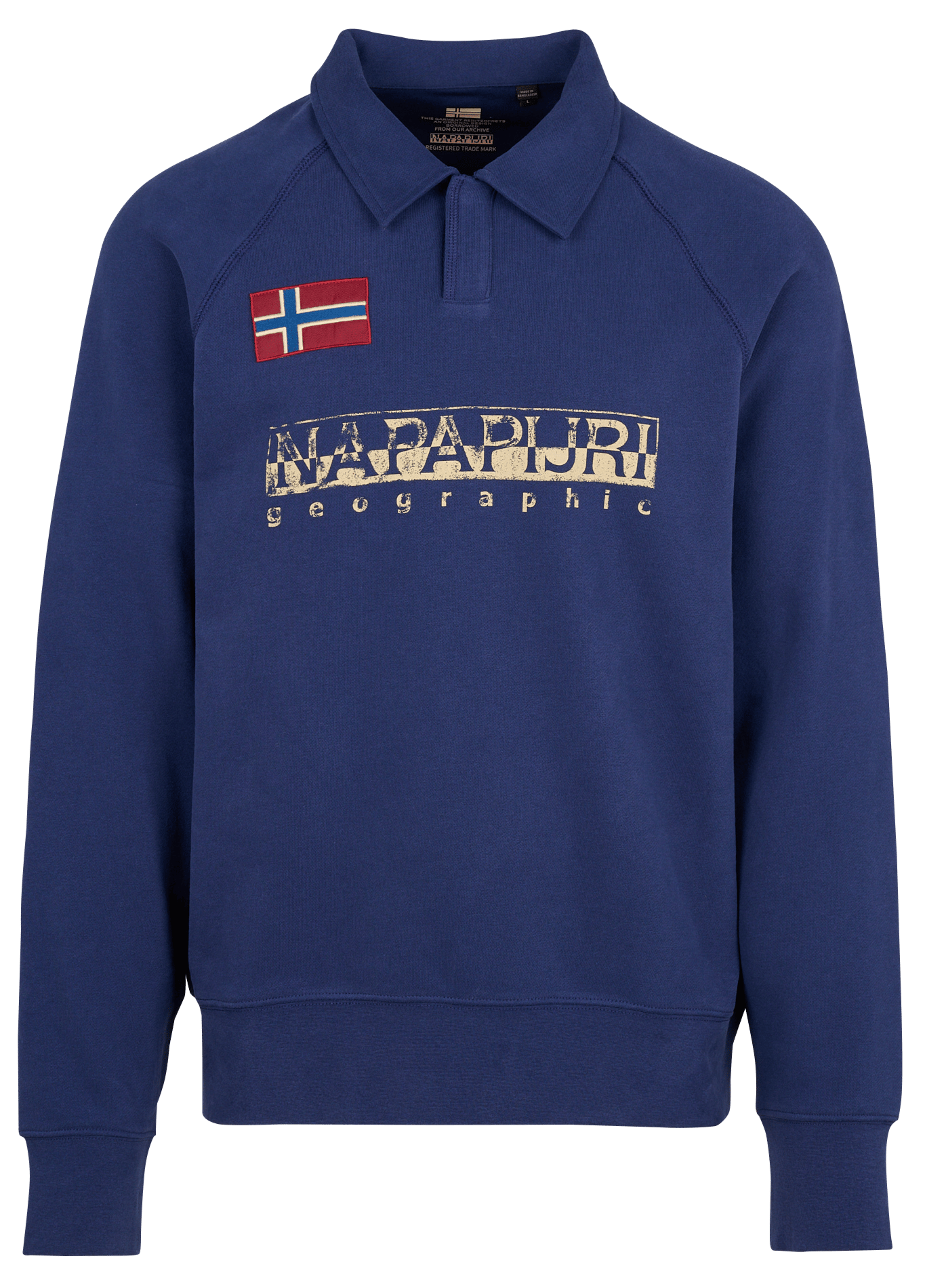 Polar cuello clásico de algodón mezclado NAPAPIJRI