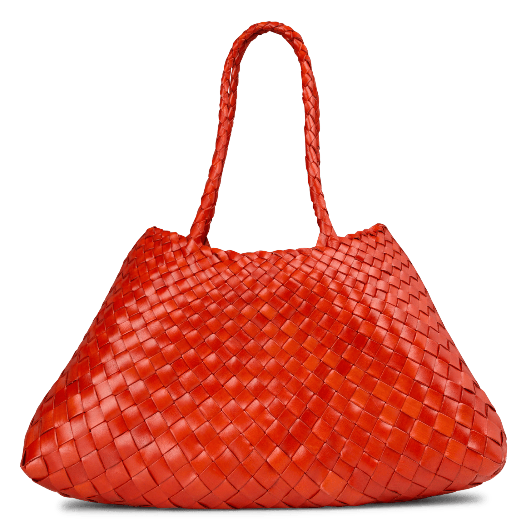 Panier tissé en cuir DRAGON DIFFUSION