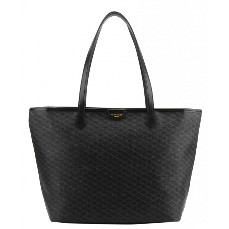 Leather bag WAVES Noir
