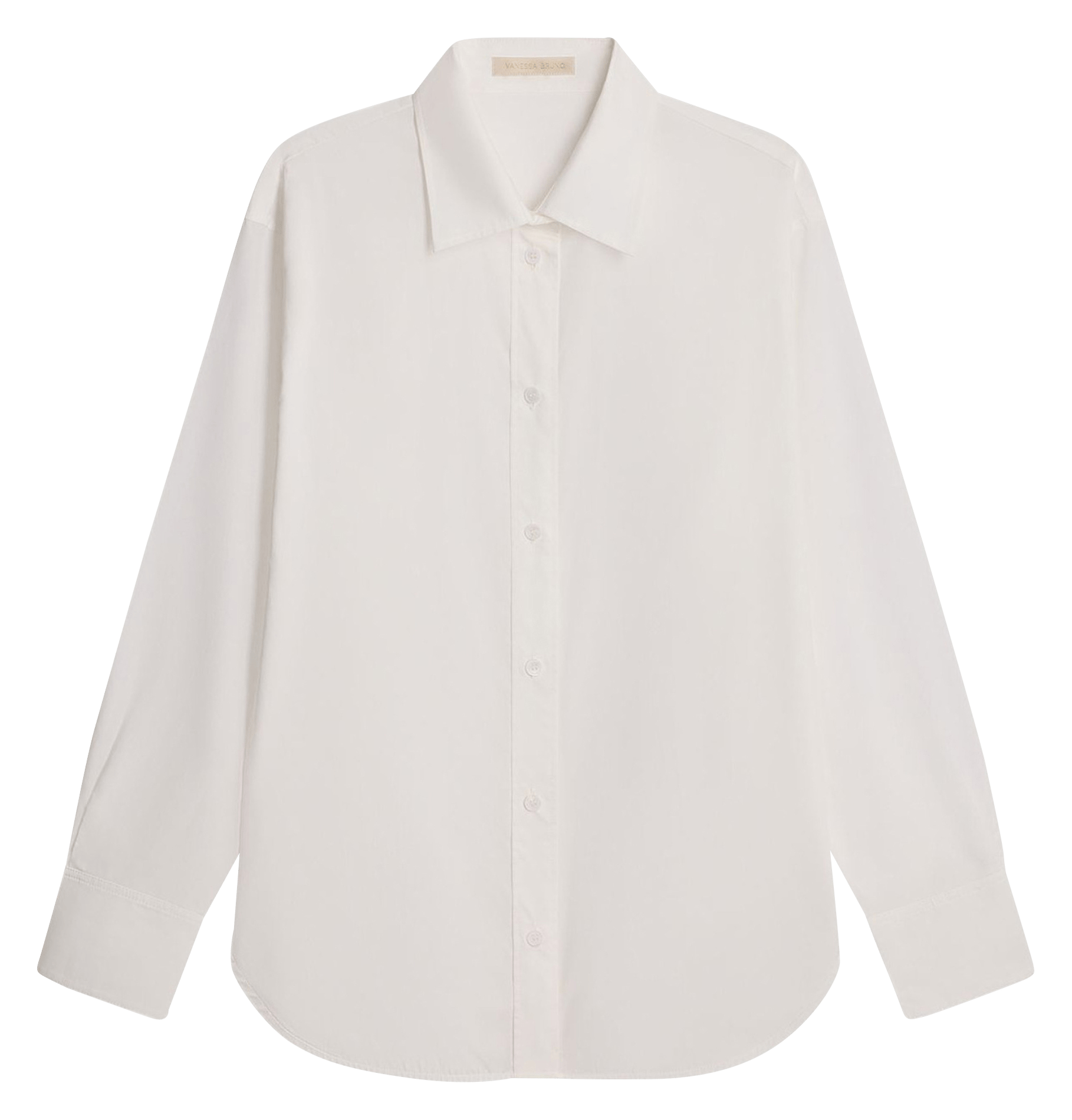 Blouse met klassieke kraag VANESSA BRUNO Wit