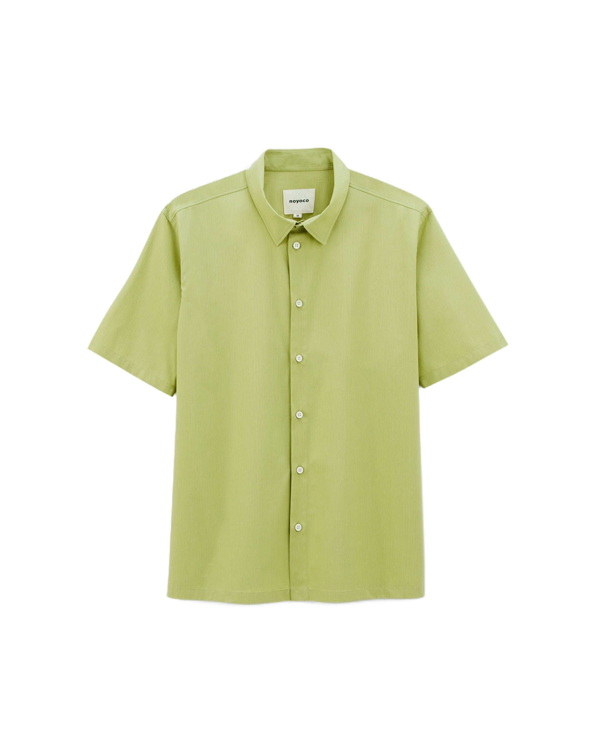 Chemise ajustée rio pistachio Noyoco Vert