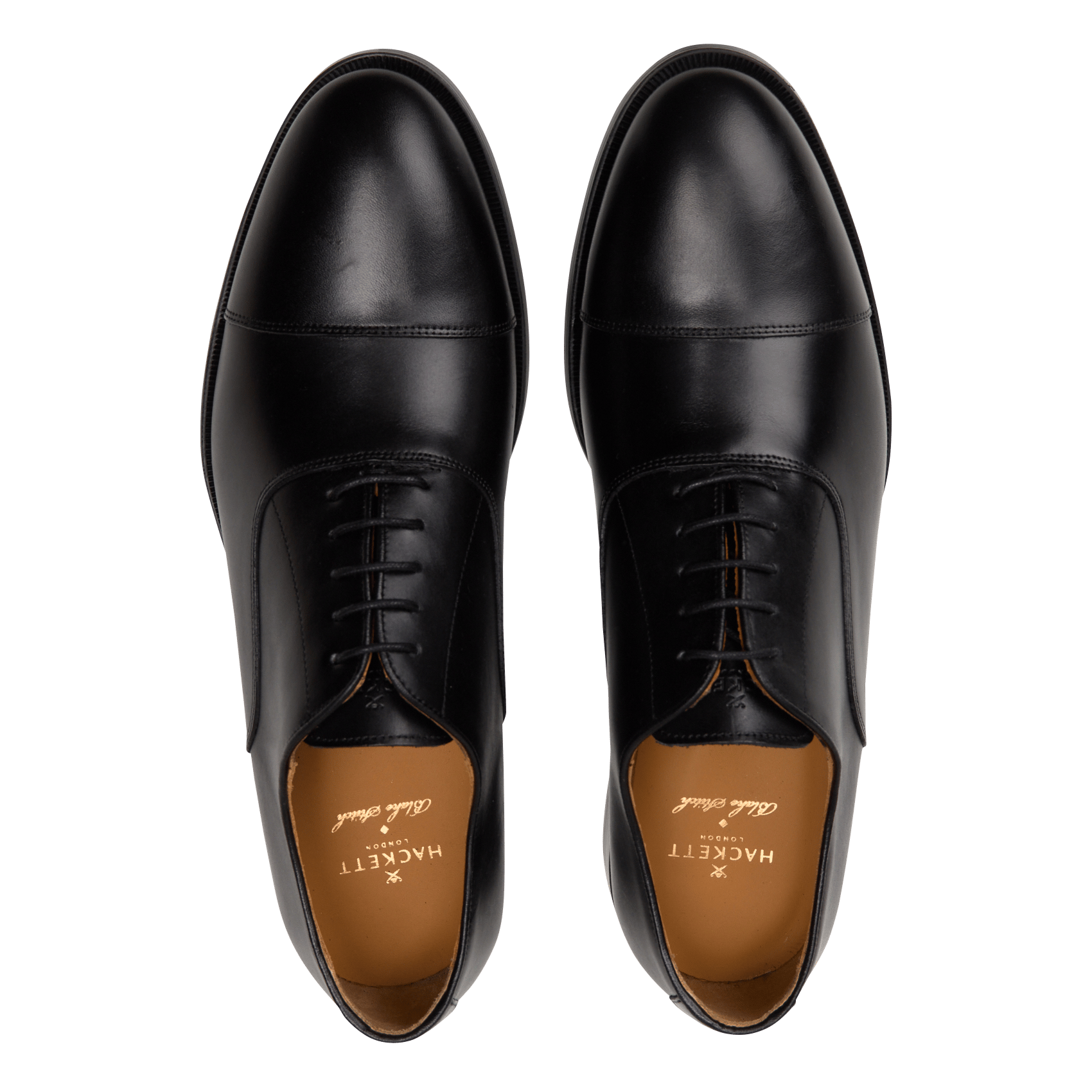 Mocasines de piel HACKETT Negro