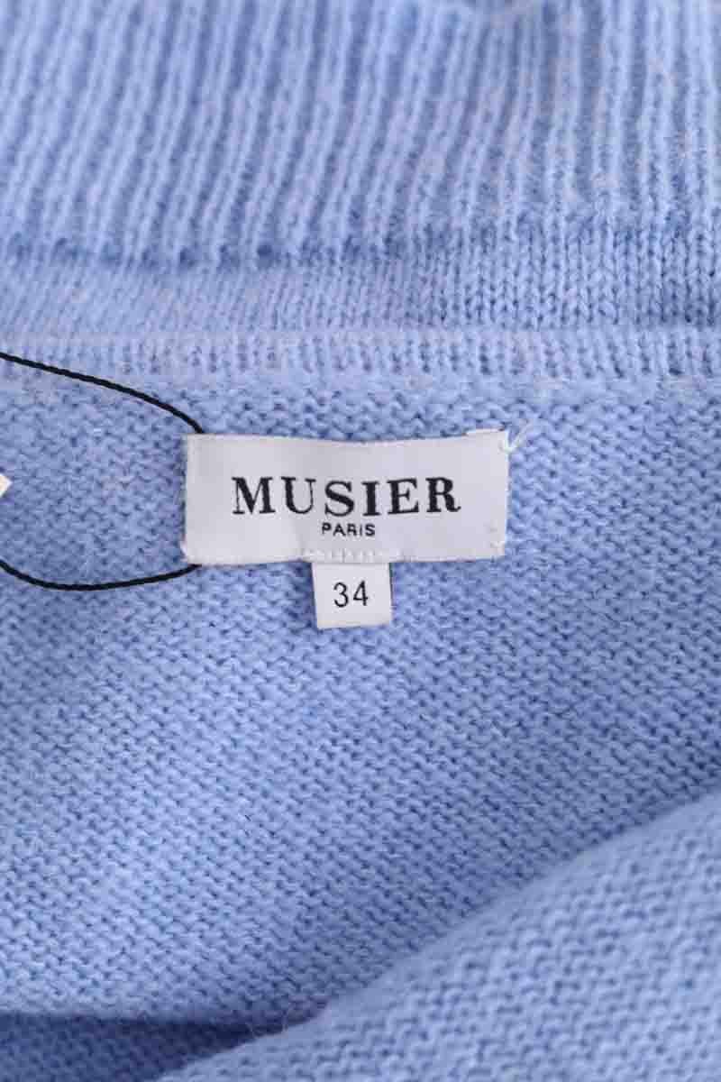 Azawood sleeveless top MUSIER - Seconde Main Blue