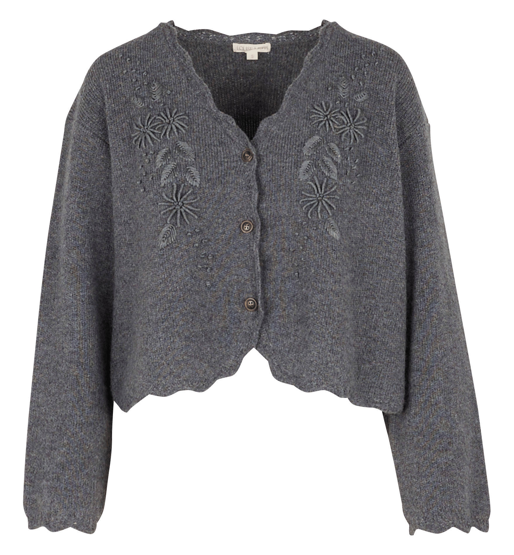 Gilet col v  LOUISE MISHA Gris