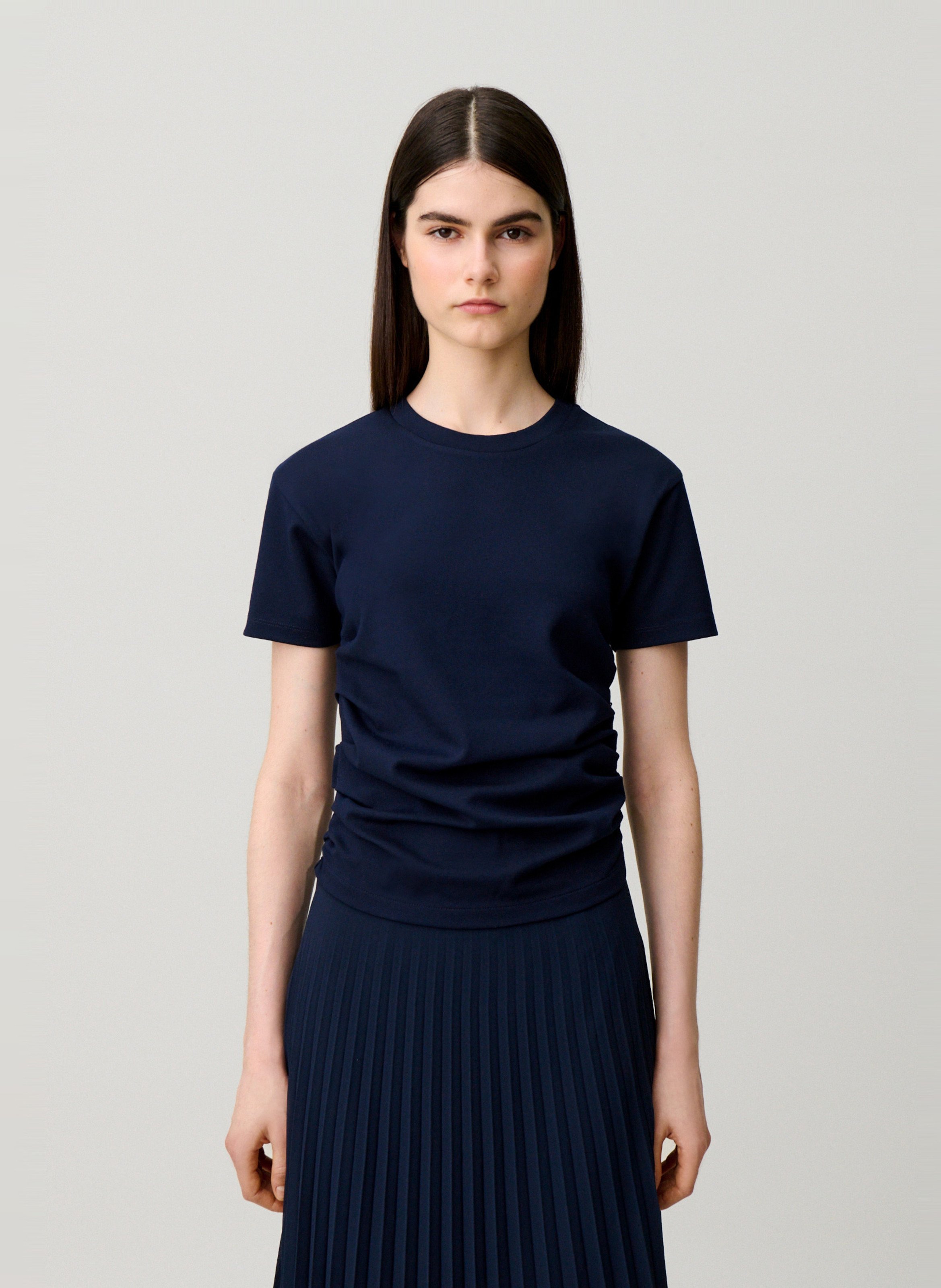 Robe longue évasée CLAUDIE PIERLOT Bleu