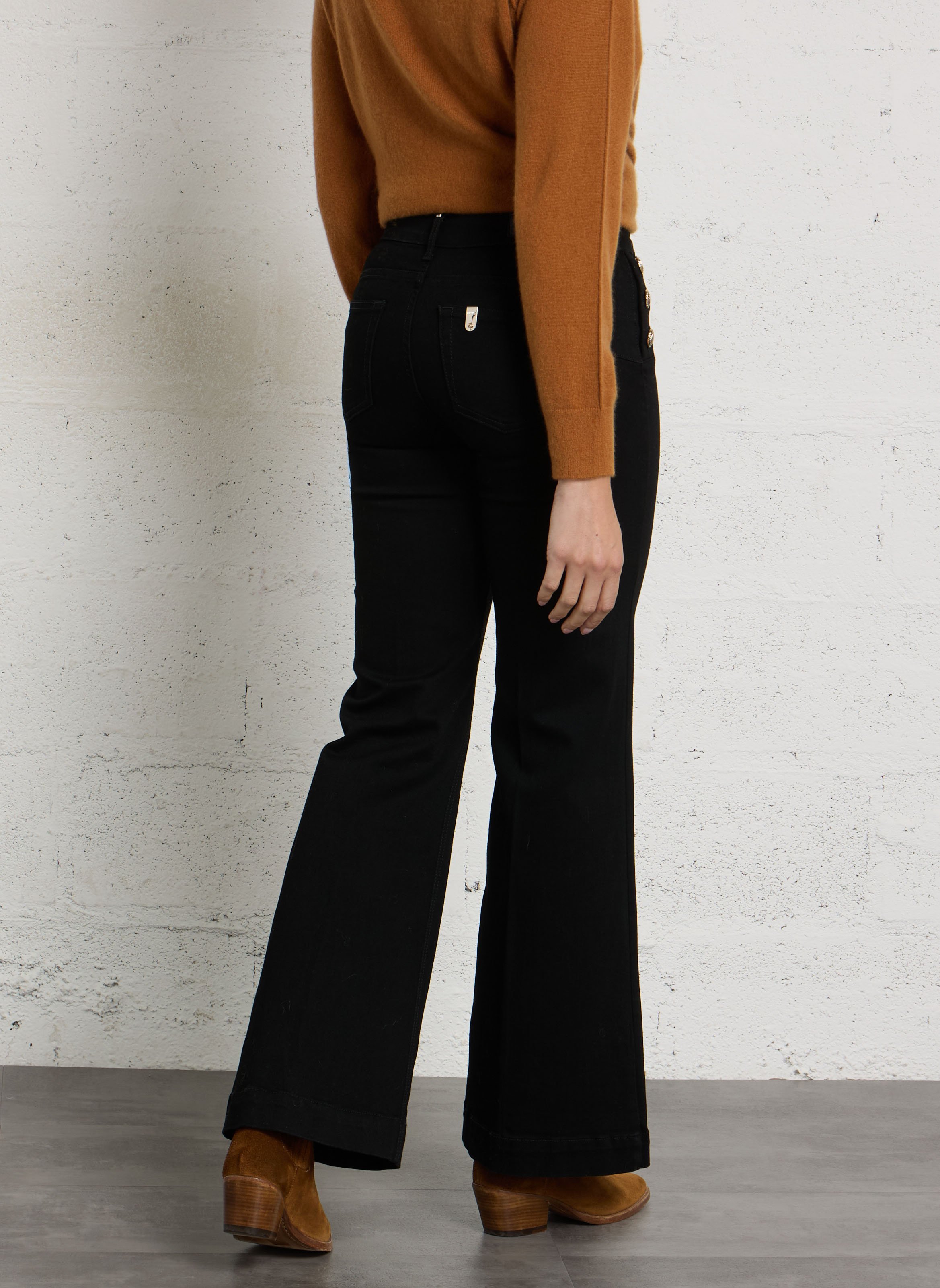Flared Jeans LIU JO Schwarz