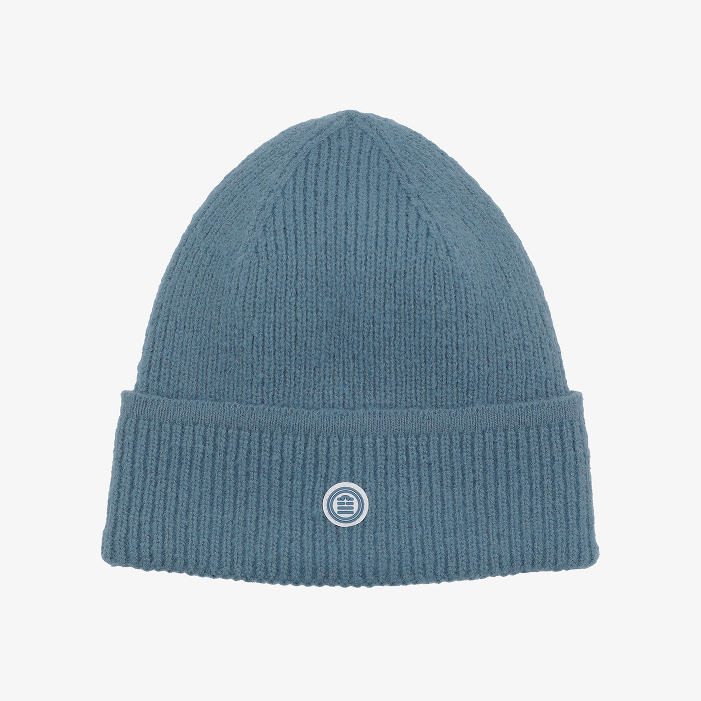 Navy blue ribbed knit beanie SERGE BLANCO Blue