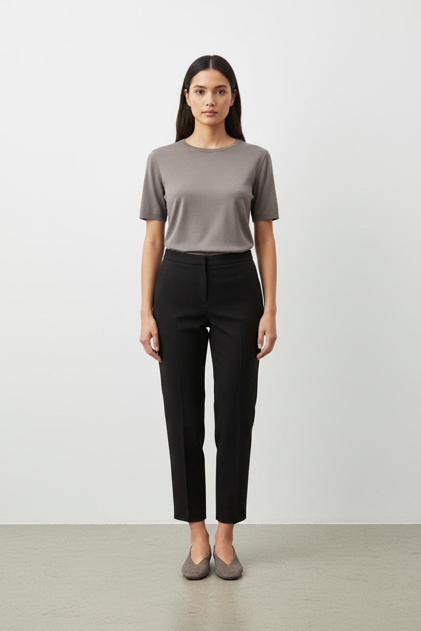Pants TARA JARMON - Seconde Main Black