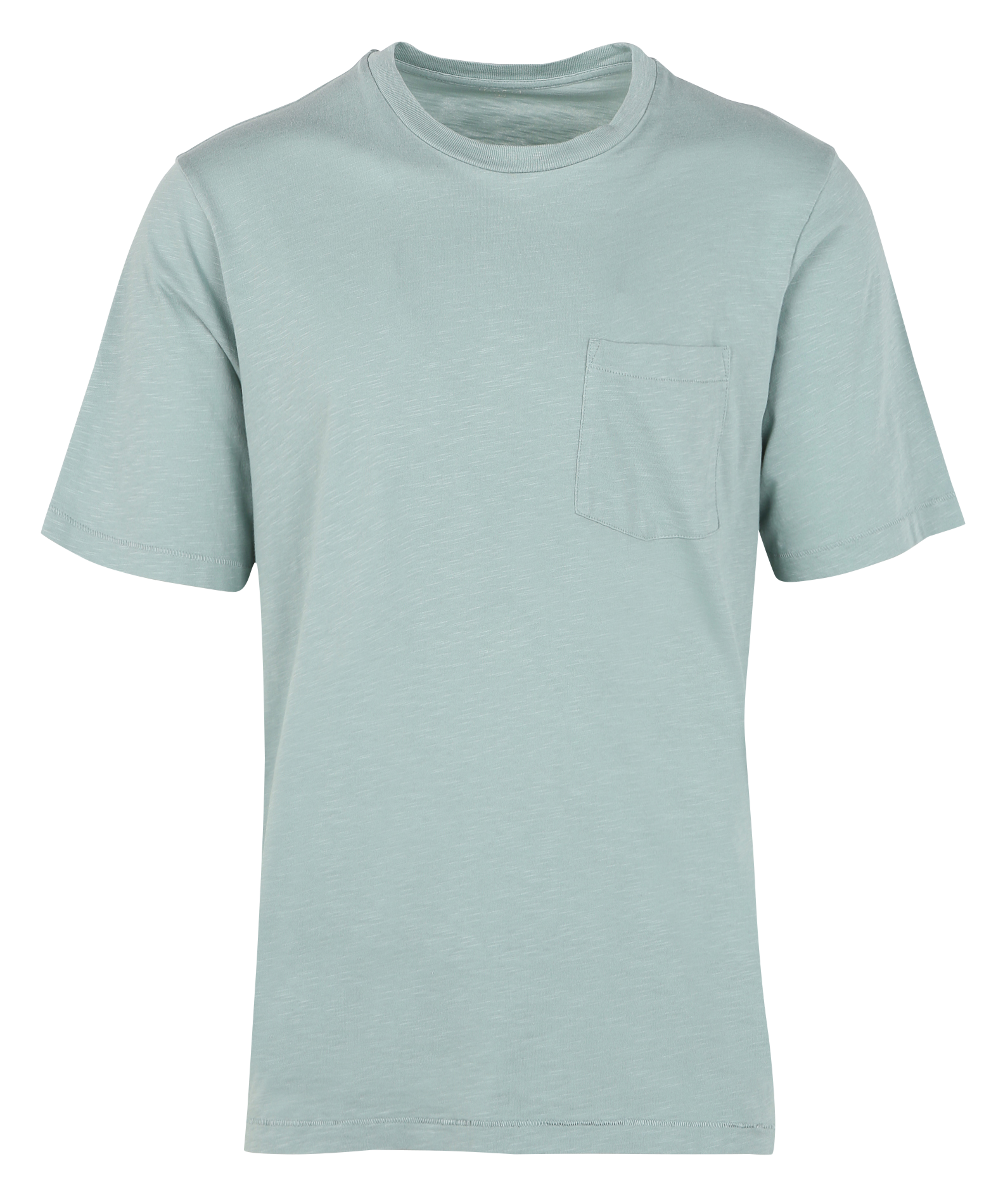 Tee-shirt droit col rond en coton HARTFORD Vert