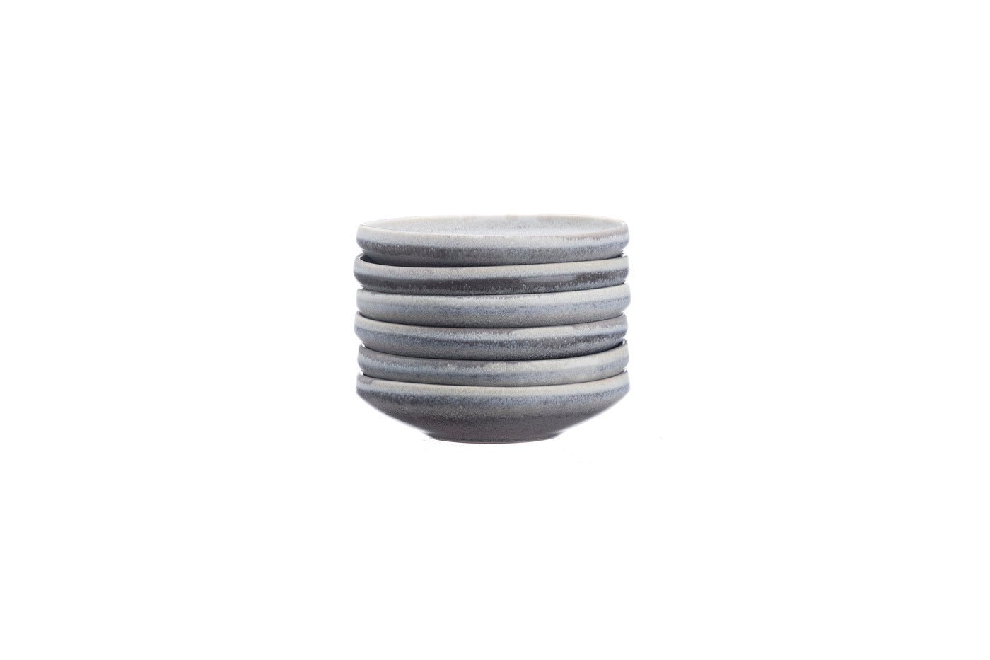 Stone dish ø11.5cm - 6 pieces - moon gray BJORN Grey