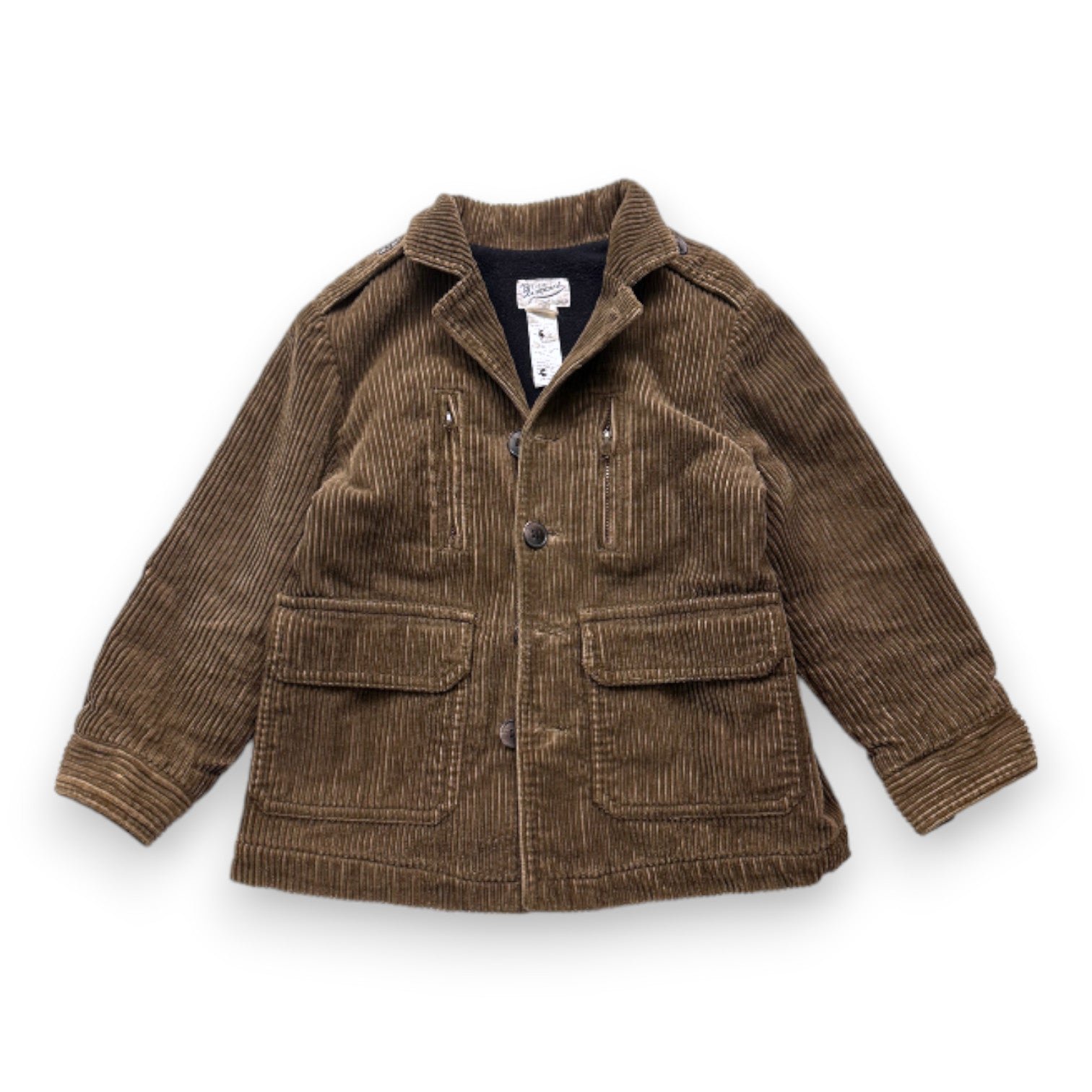 Brown Child's Coat - 4 years BONPOINT - Seconde Main Brown