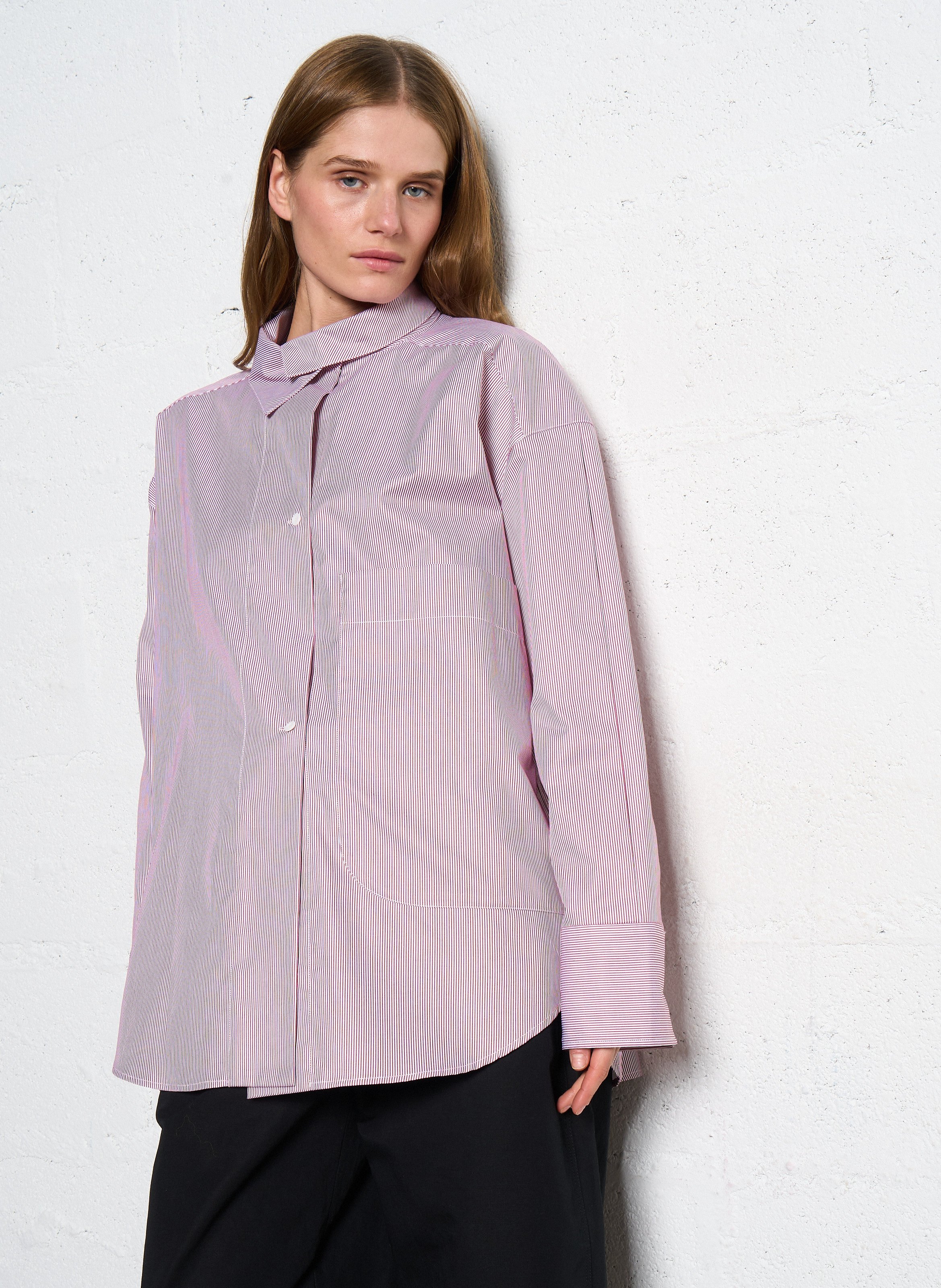 Celena striped cotton oversized shirt MARGAUX LONNBERG Multicolored