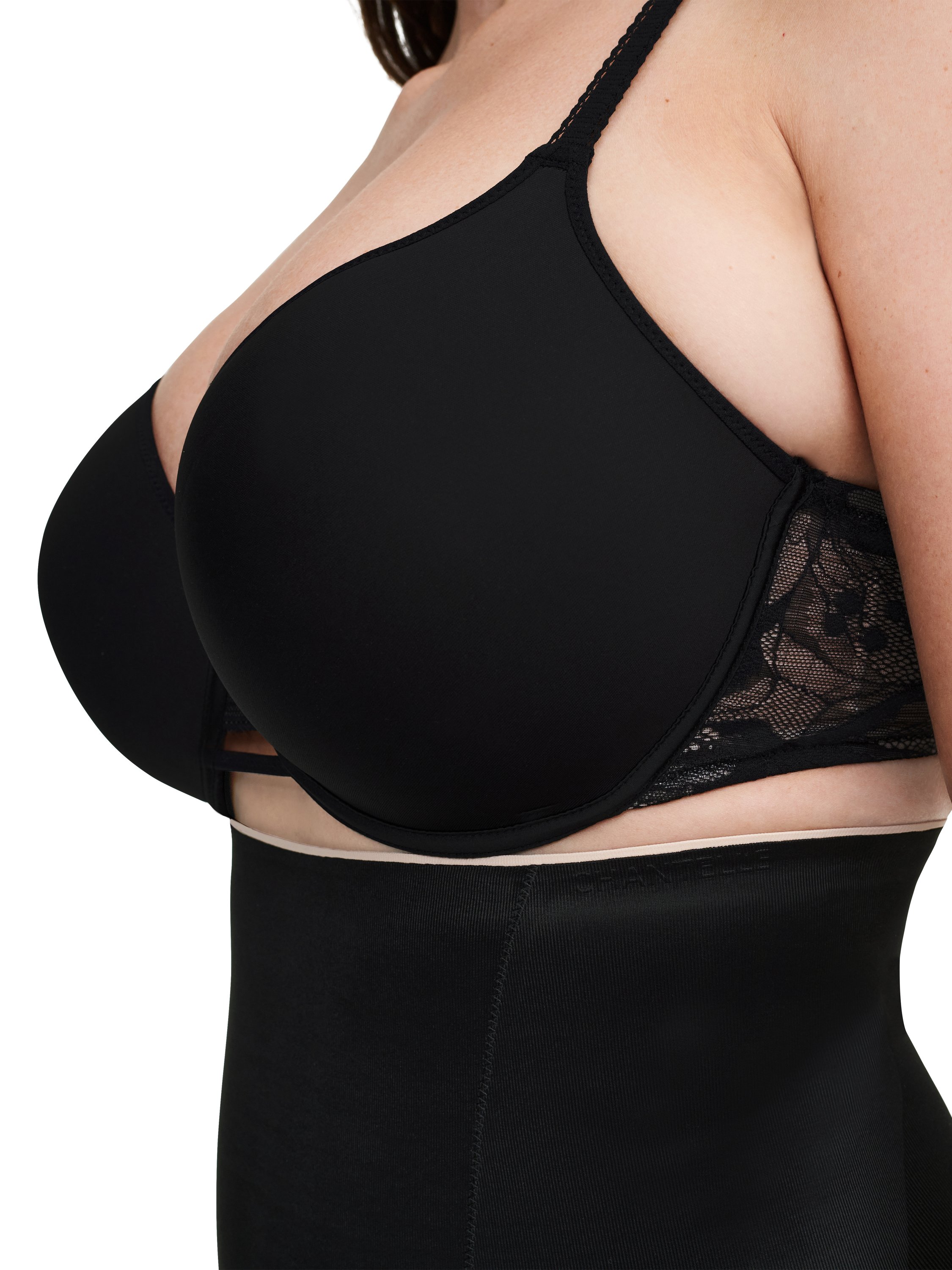 High-waisted shaping briefs CHANTELLE Black
