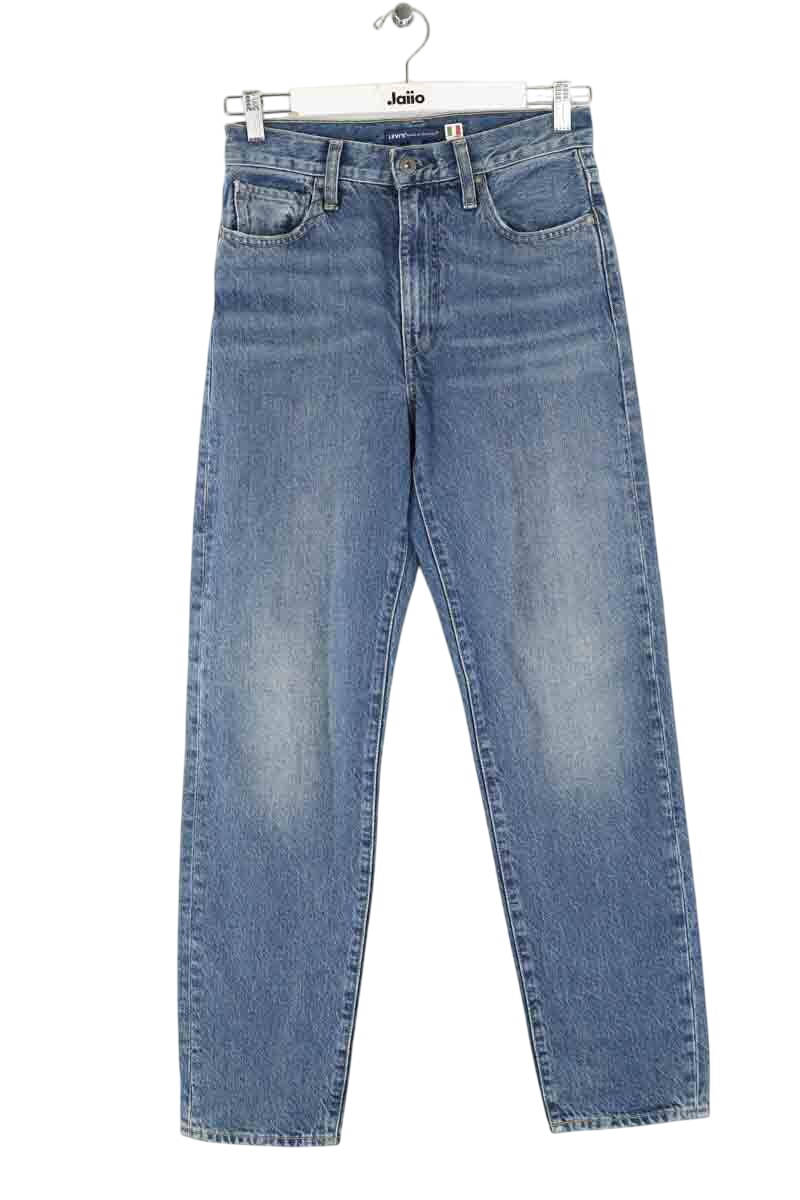 Cotton straight jeans LEVI'S - Seconde main Blue