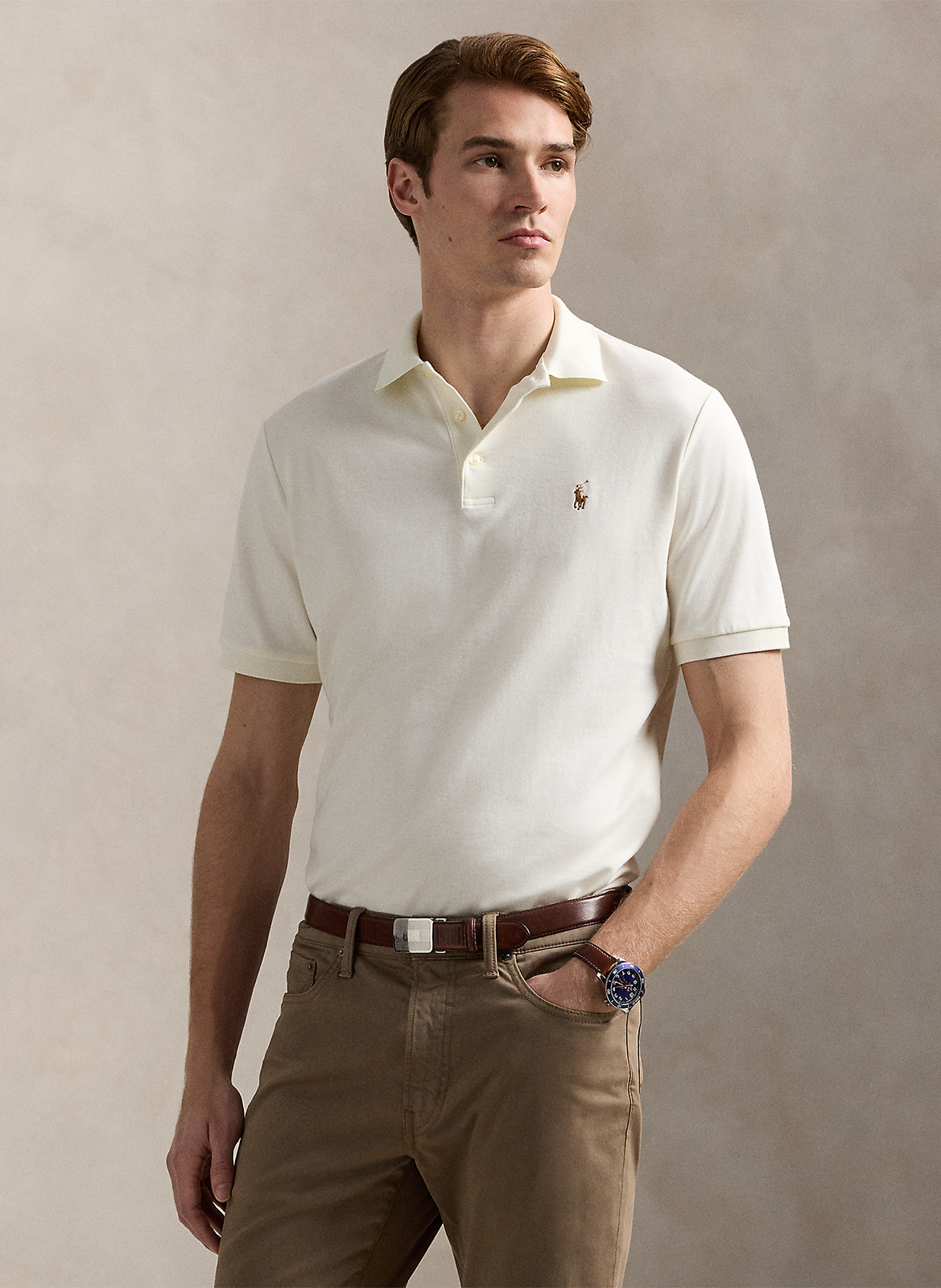 Polo slim-fit en coton POLO RALPH LAUREN