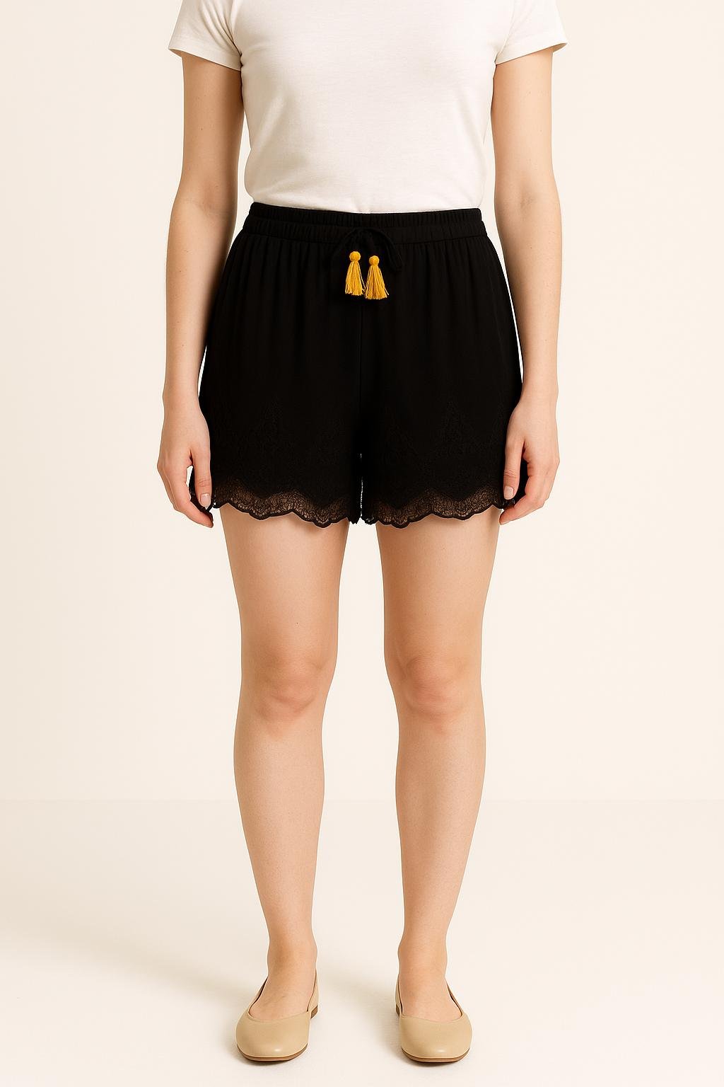 Cotton shorts LOUISE MISHA - Seconde Main Black
