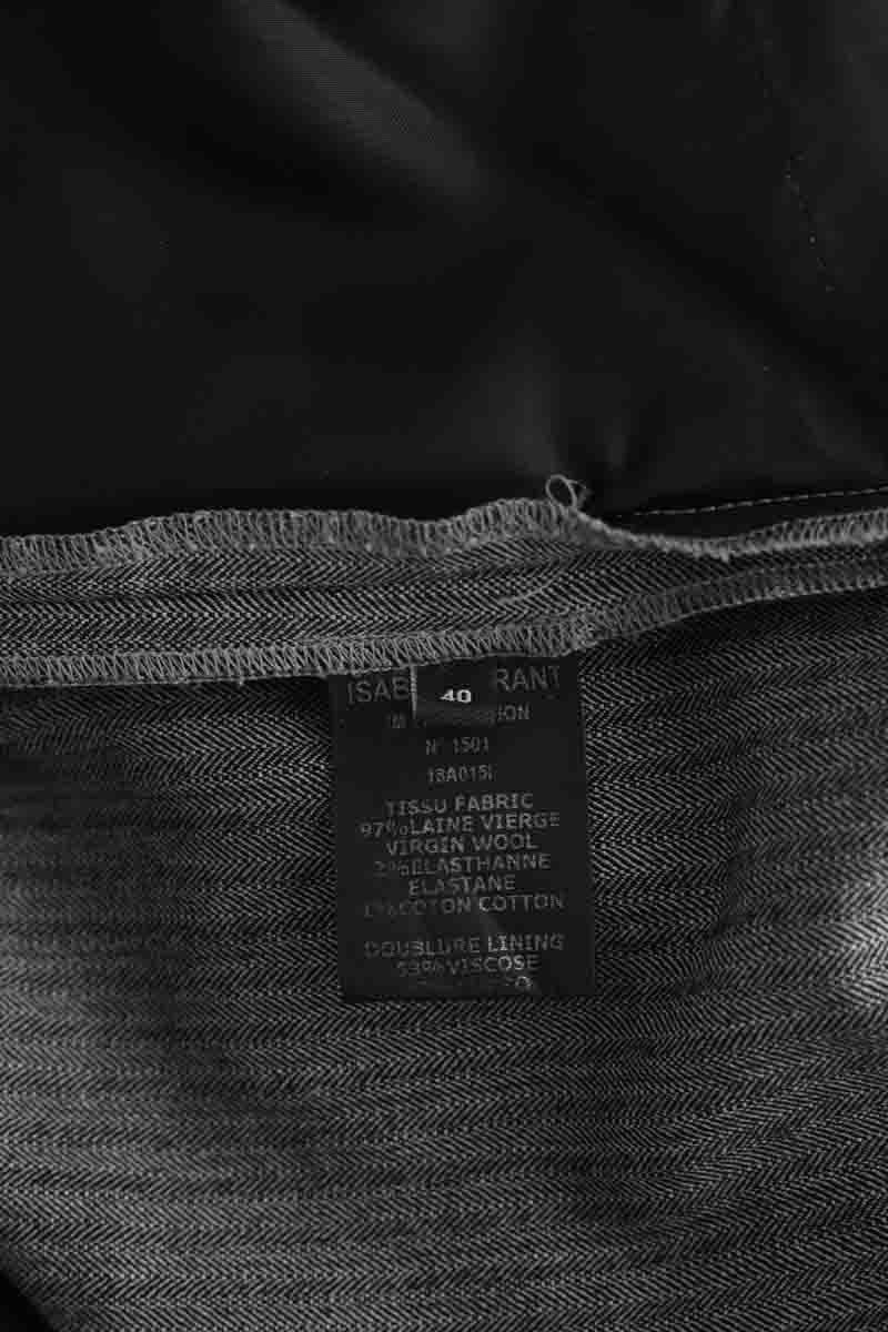 Low-cut top ISABEL MARANT - Seconde Main Grey