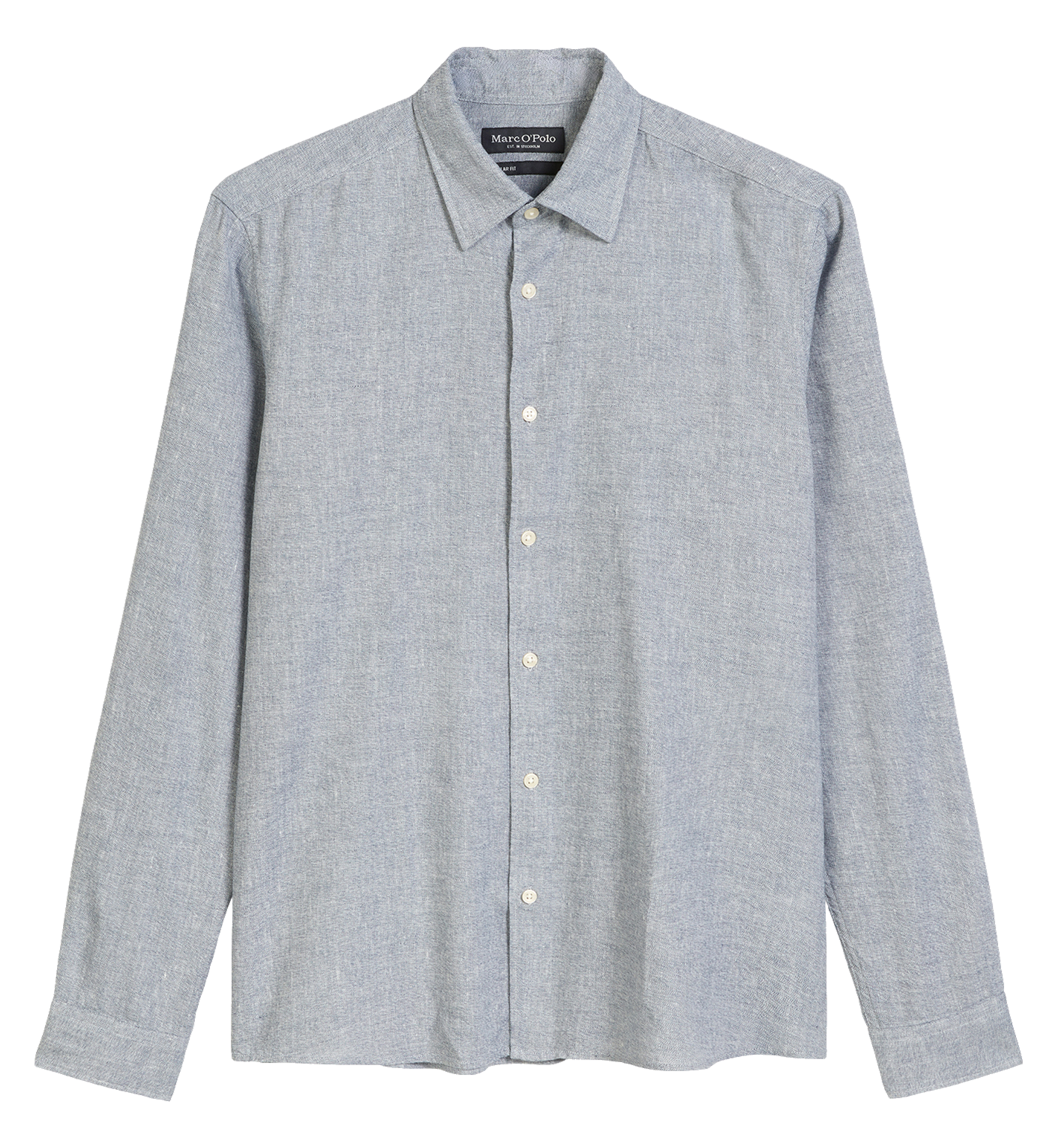 Chemise col classique en lin mélangé MARC O'POLO Multicolore