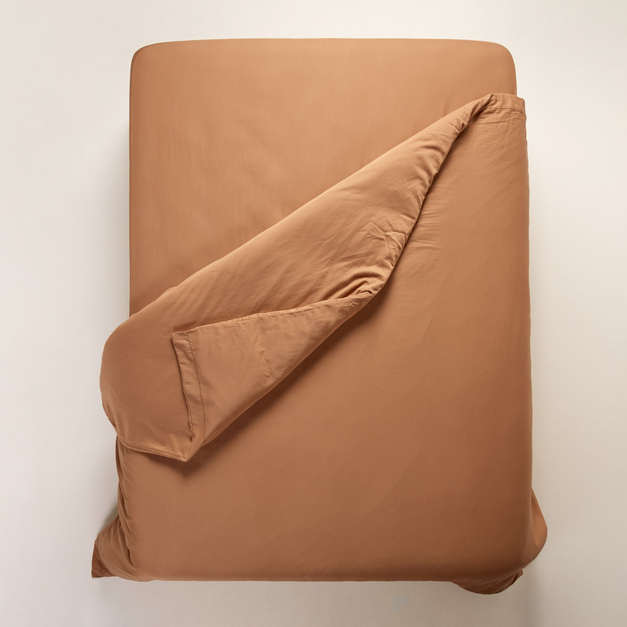 ADEN - Cotton duvet cover MADURA Orange