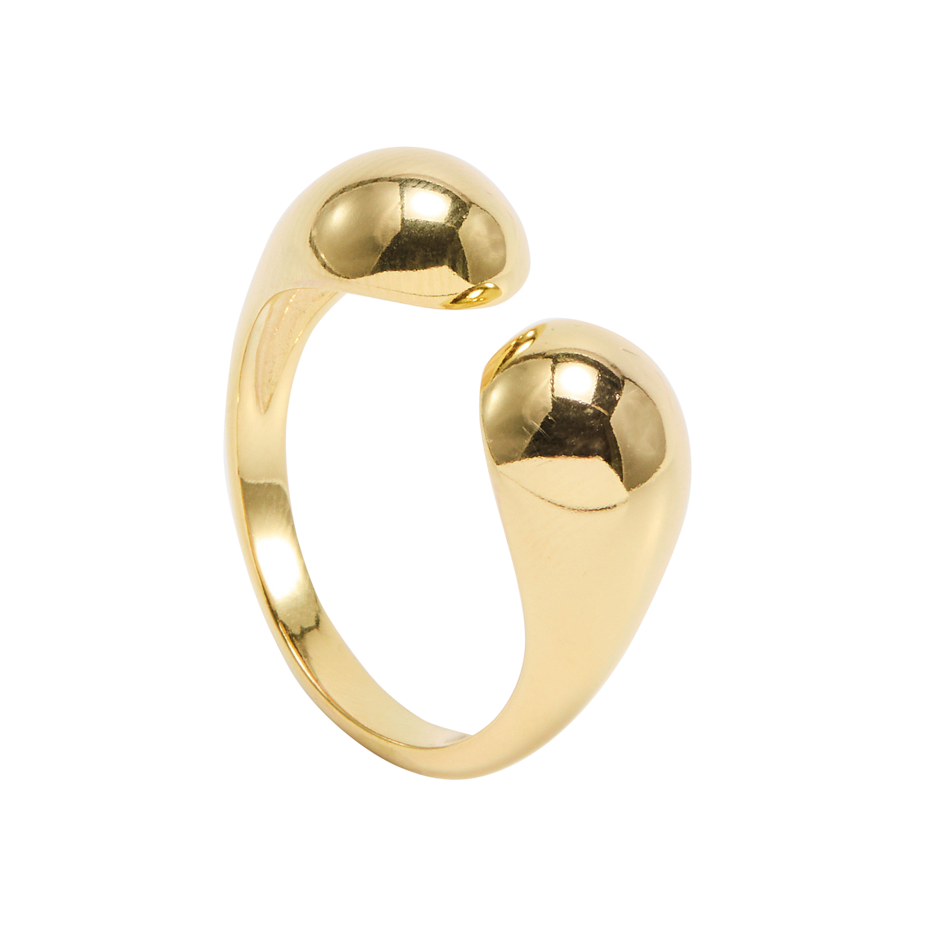 Bague ajustable FEEKA Doré