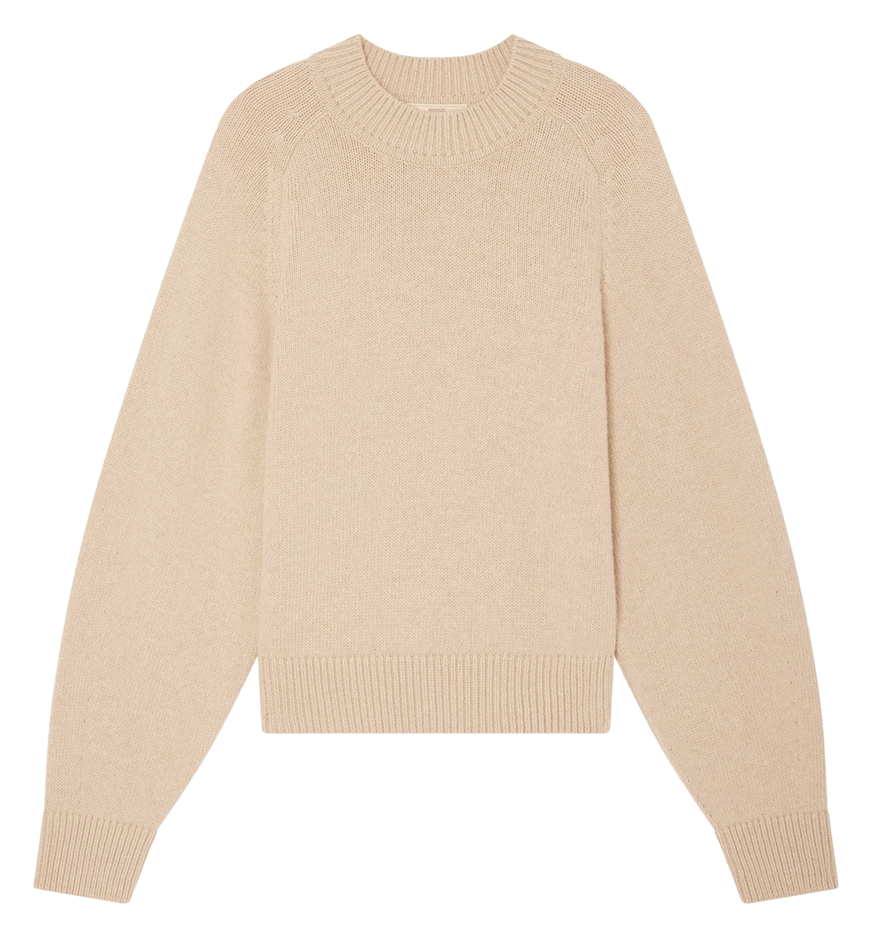 Straight wool-blend sweater DALAN Fleur de sel