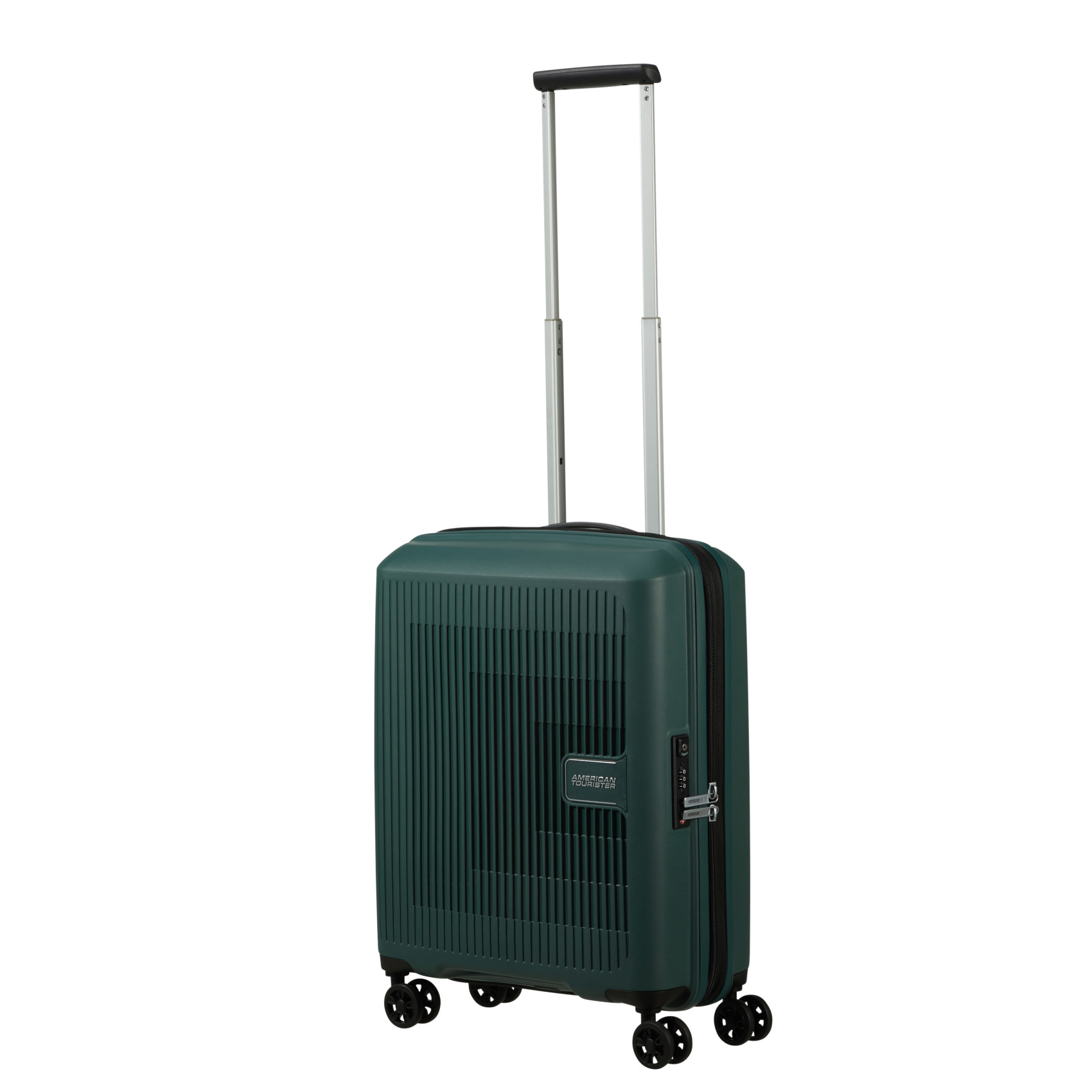 Aerostep 4-wheel carry-on suitcase Green