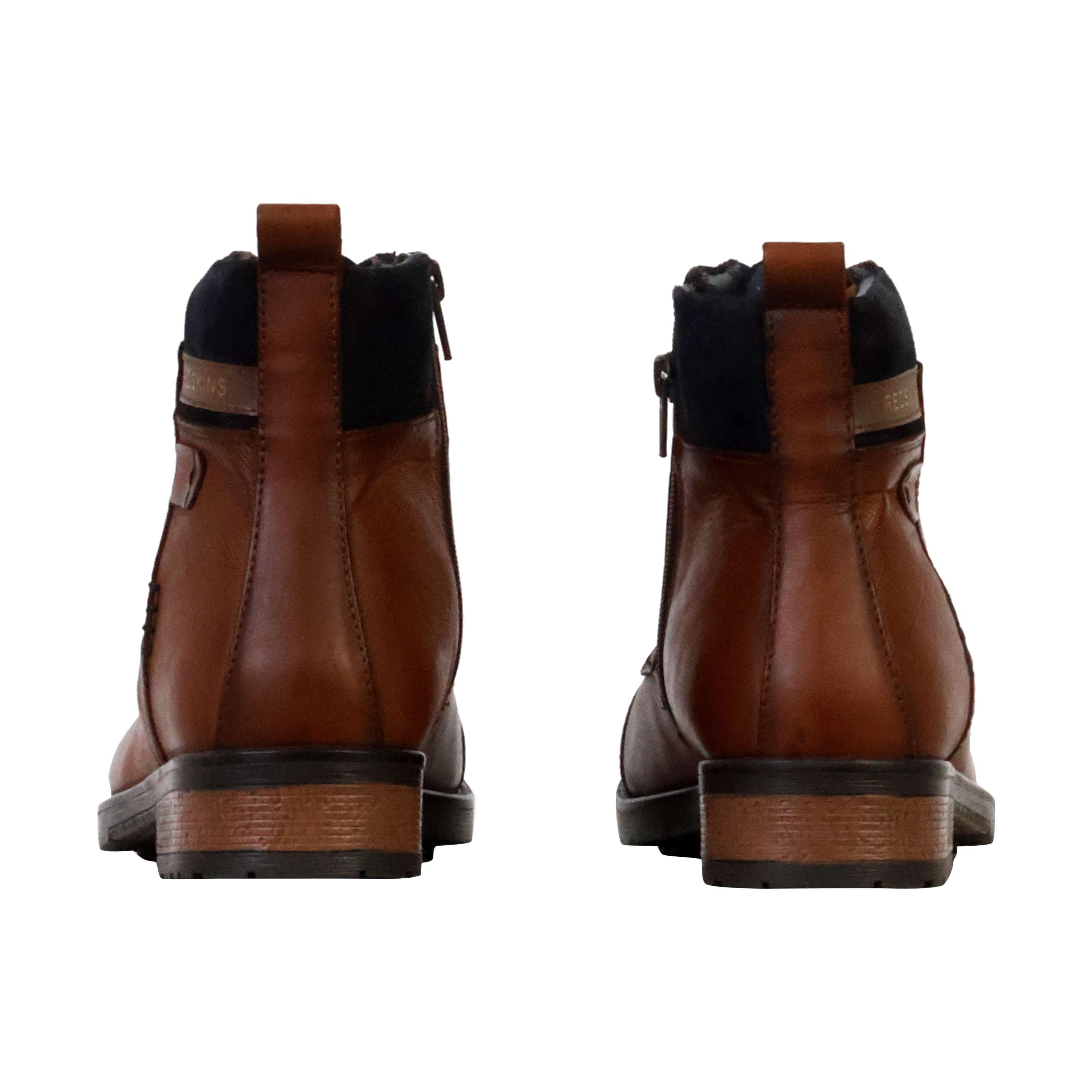 Spicy leather ankle boot REDSKINS Brown