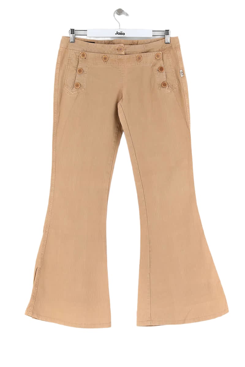 Boot-cut jeans JEAN PAUL GAULTIER - SECONDE MAIN Beige