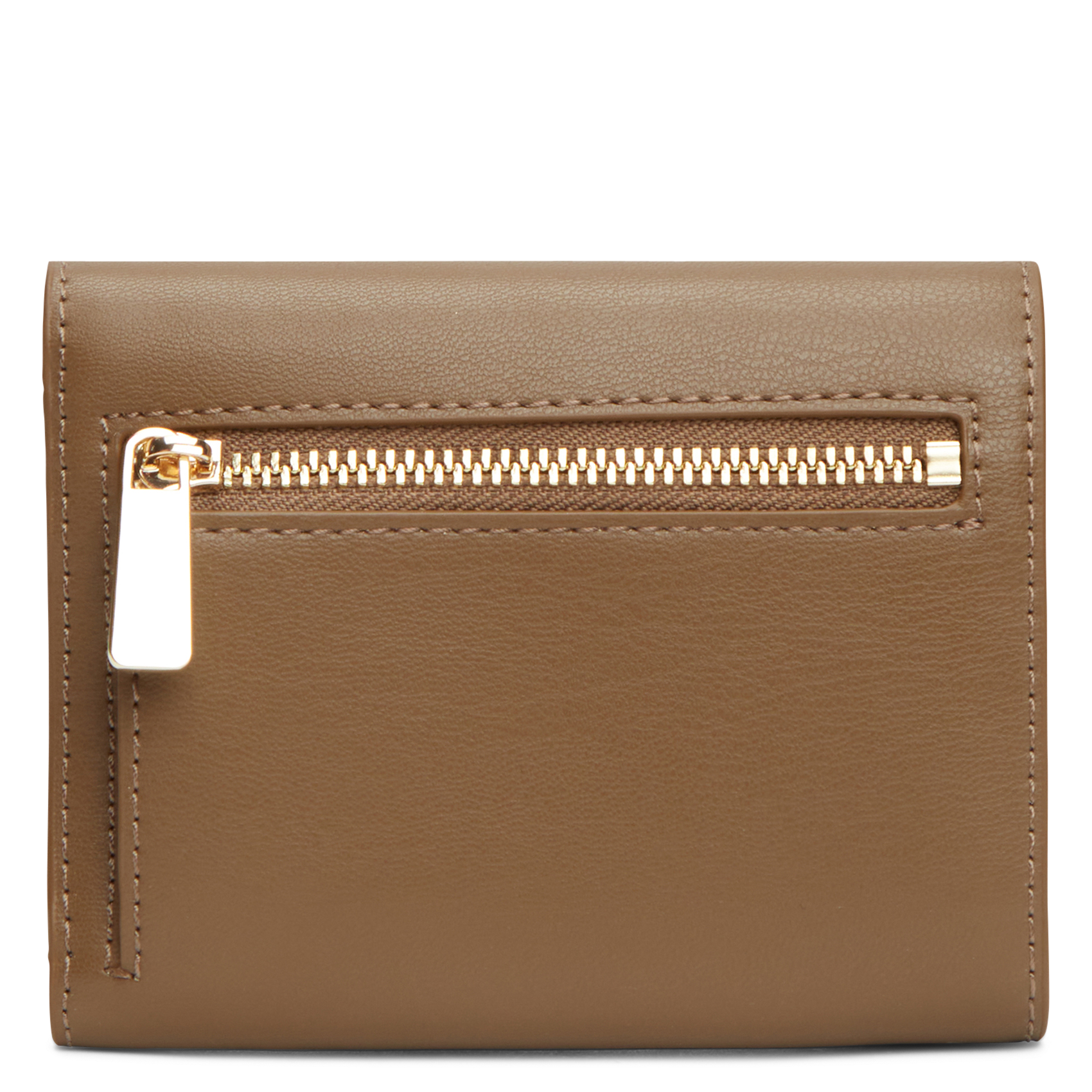 Portefeuille uni à monogramme TOMMY HILFIGER Kaki