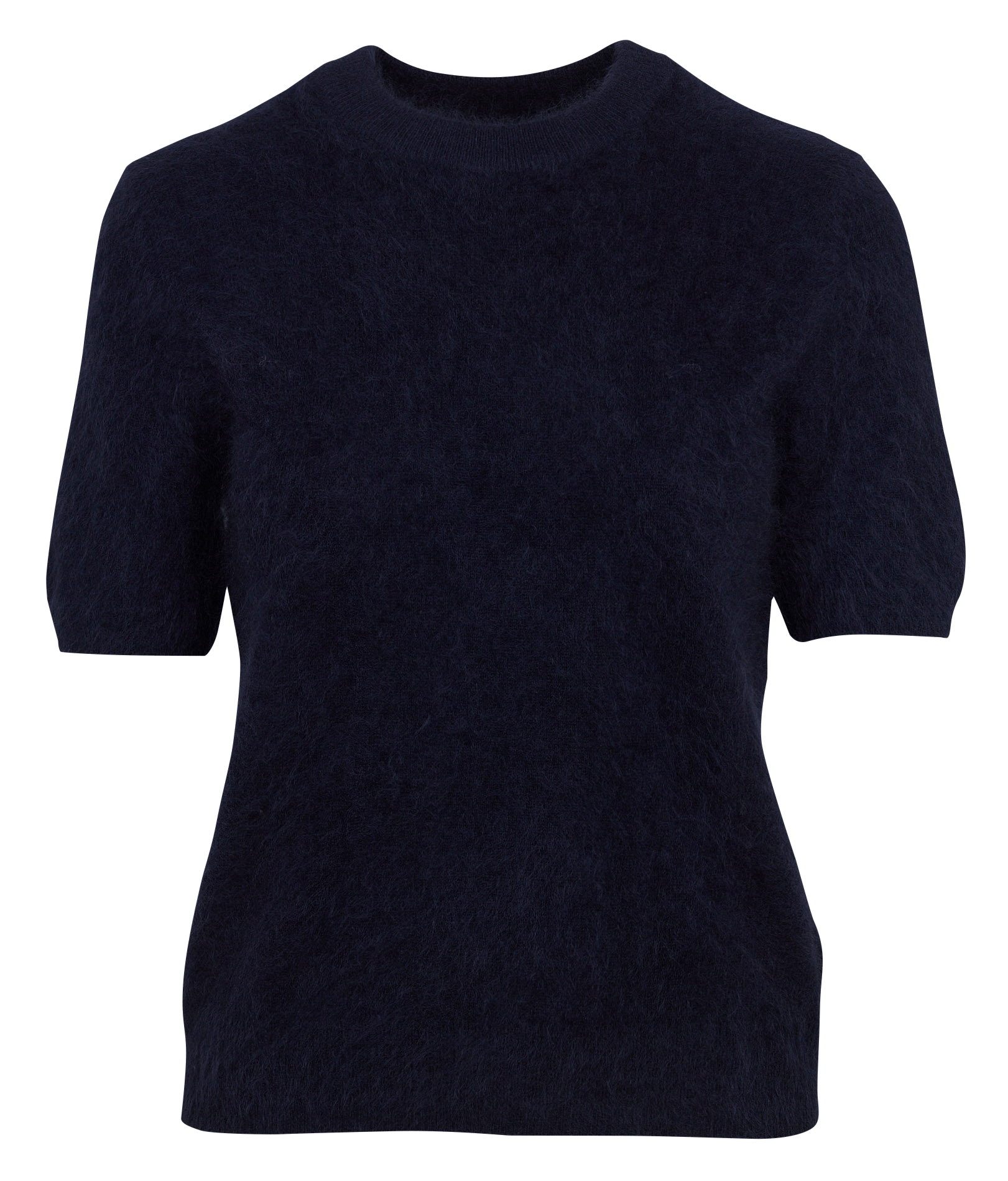 Maglione dritto scollo tondo in cashmere IKKS Blu
