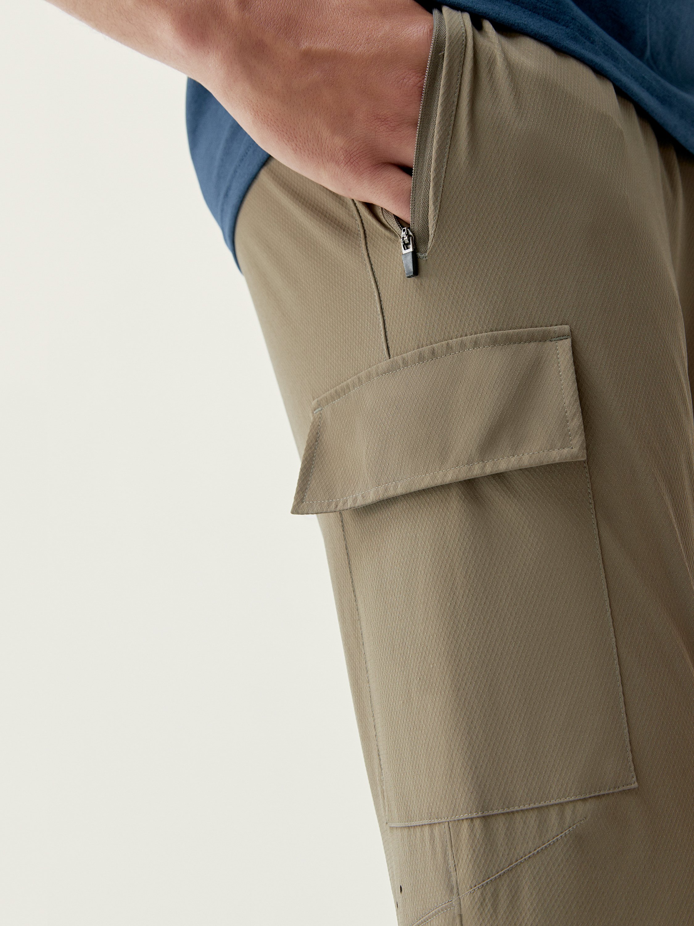 Cargo jogging pants BORN Brown