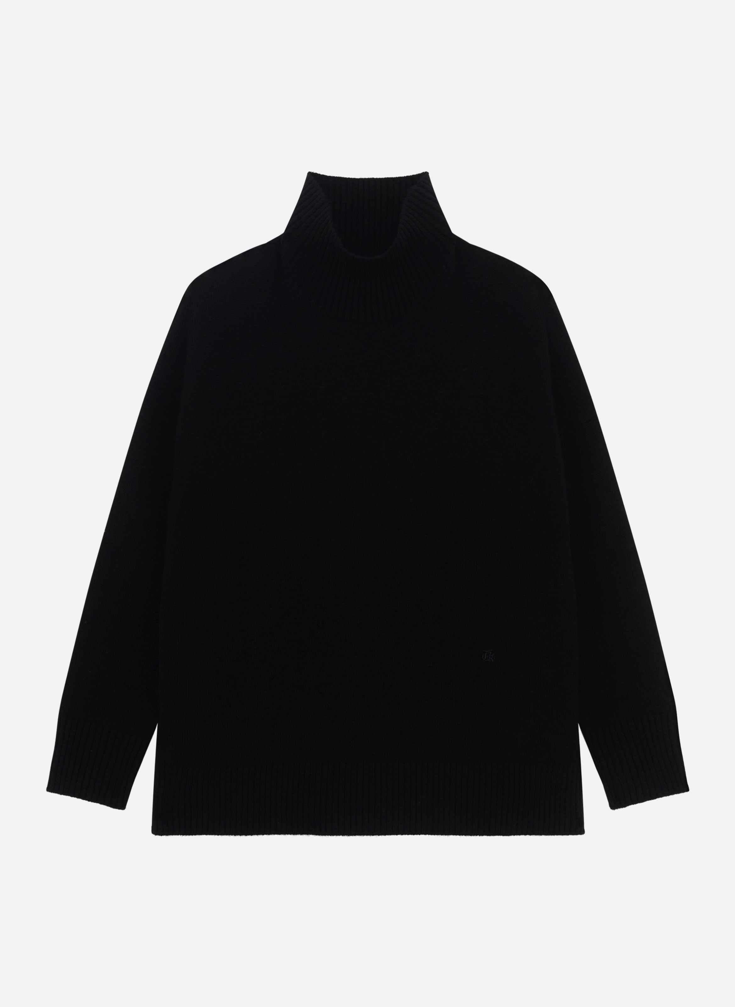 Cashmere high-neck sweater THE KOOPLES Black
