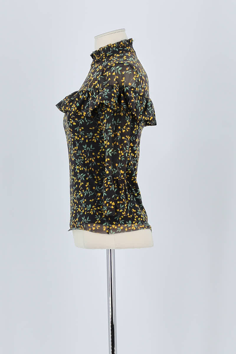 T-shirt GANNI - Seconde Main Black