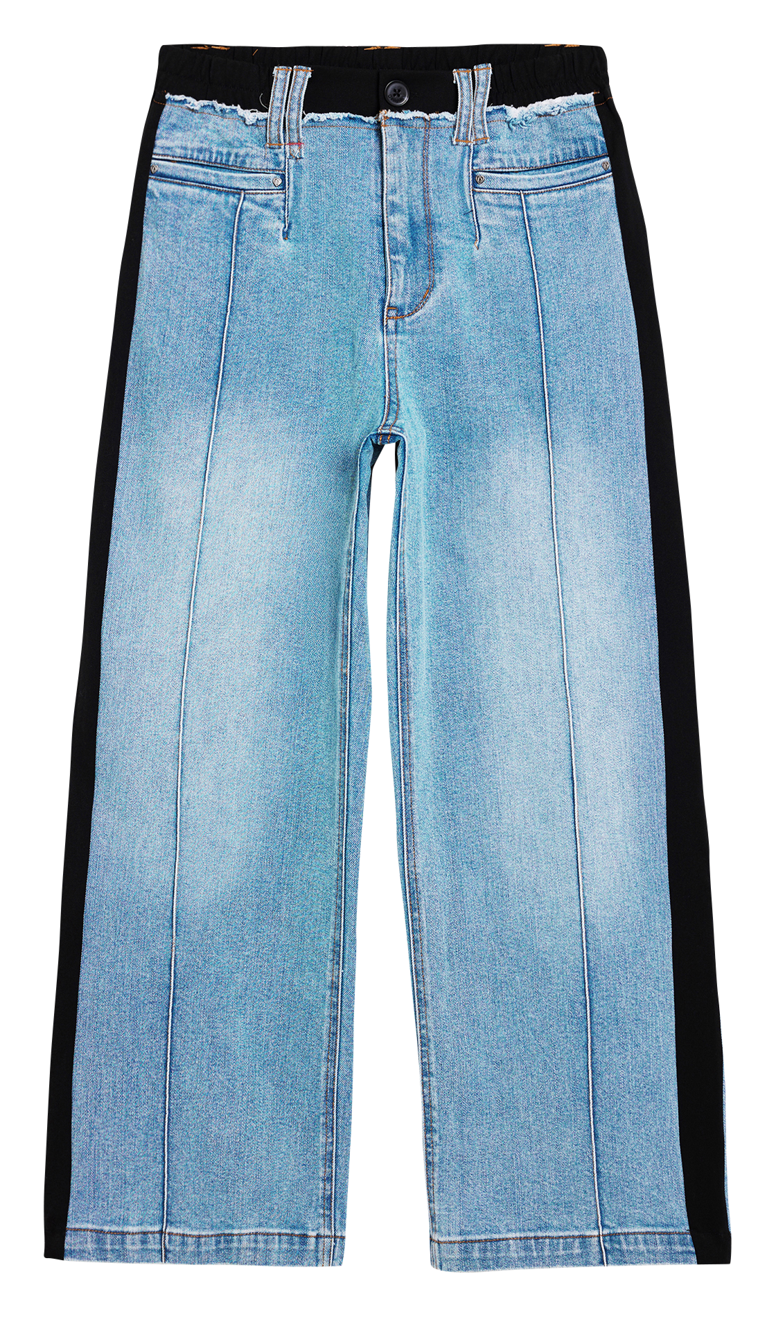 Gekürzte Baumwollhose DESIGUAL Blau