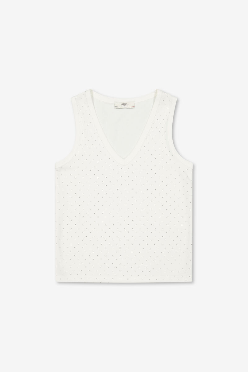 Tank top LE TEMPS DES CERISES White
