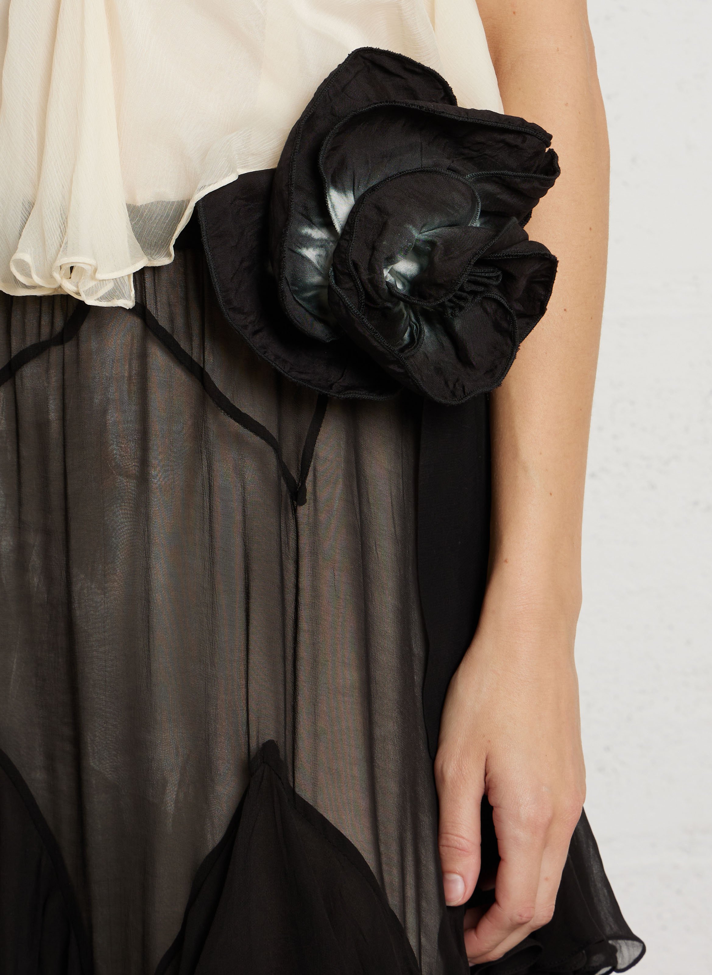 Luftiges langes Kleid MES DEMOISELLES Mehrfarbig