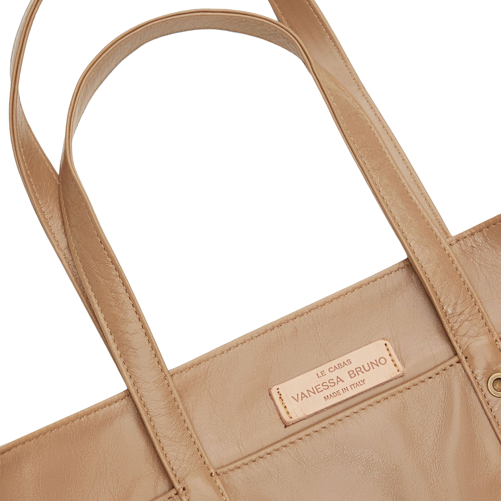 Billy L - Ledertasche  VANESSA BRUNO Beige