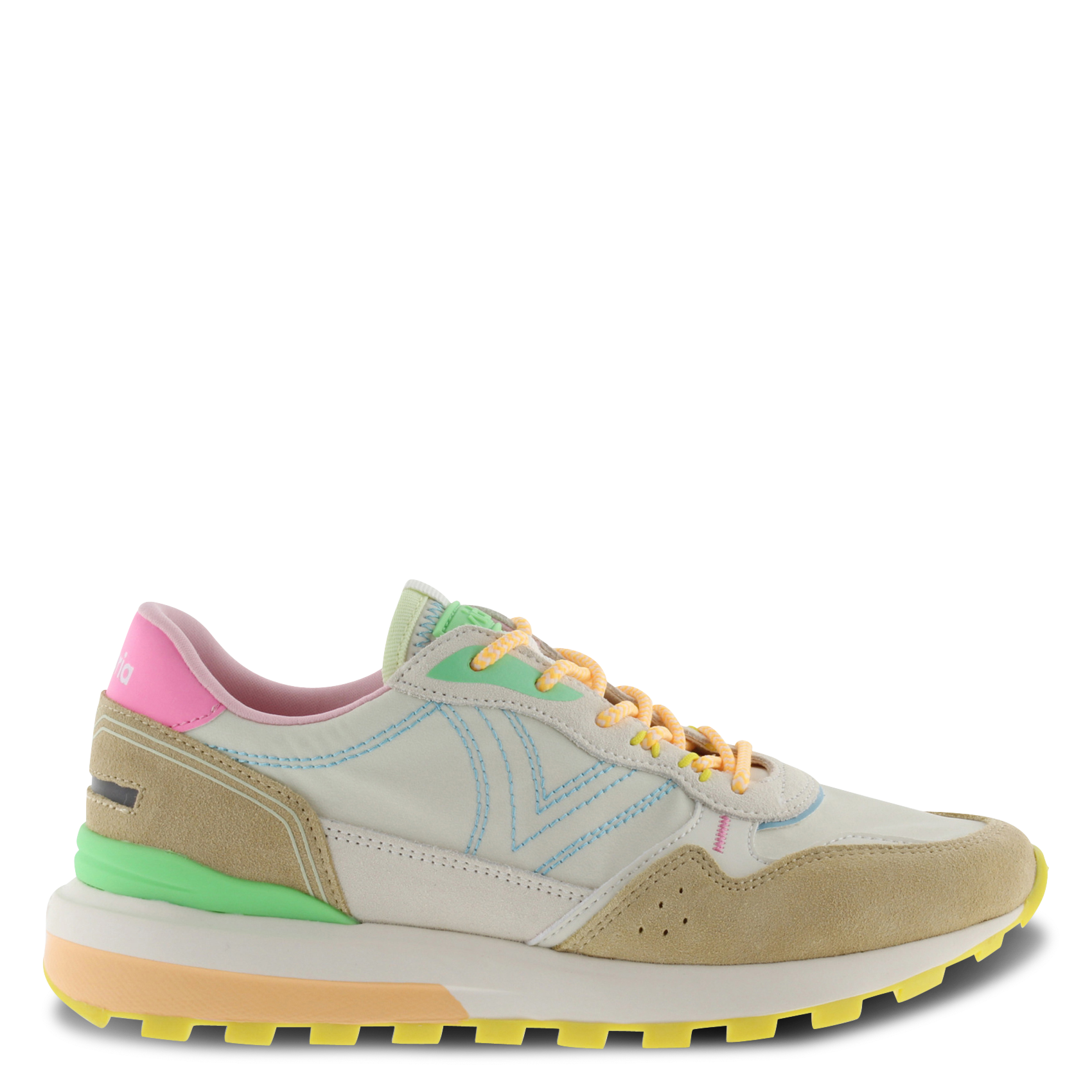 Baskets en cuir  VICTORIA Beige