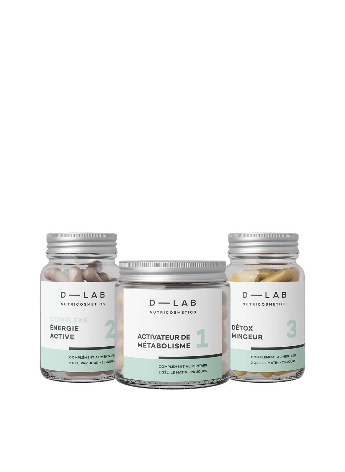 Vetverbrandingsprogramma D-LAB NUTRICOSMETICS No color