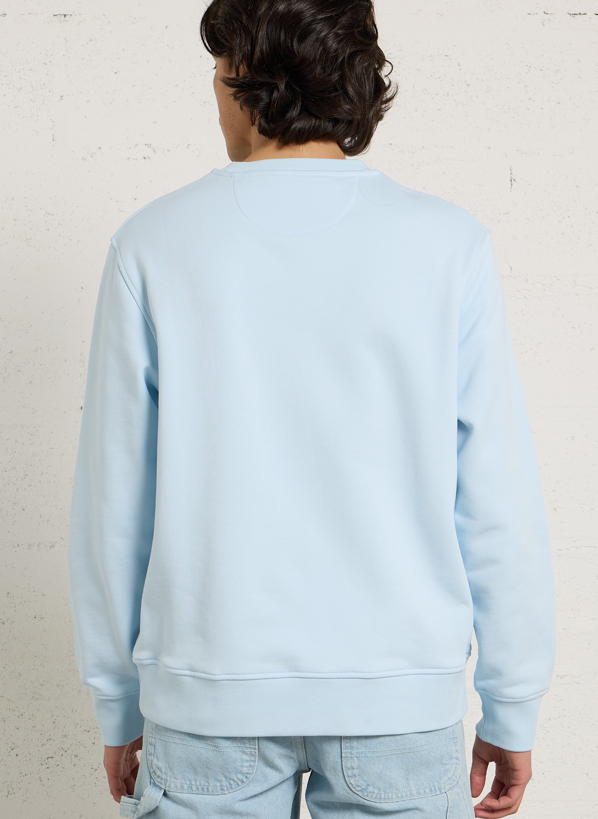 Sweat oversize en coton EDEN PARK Bleu