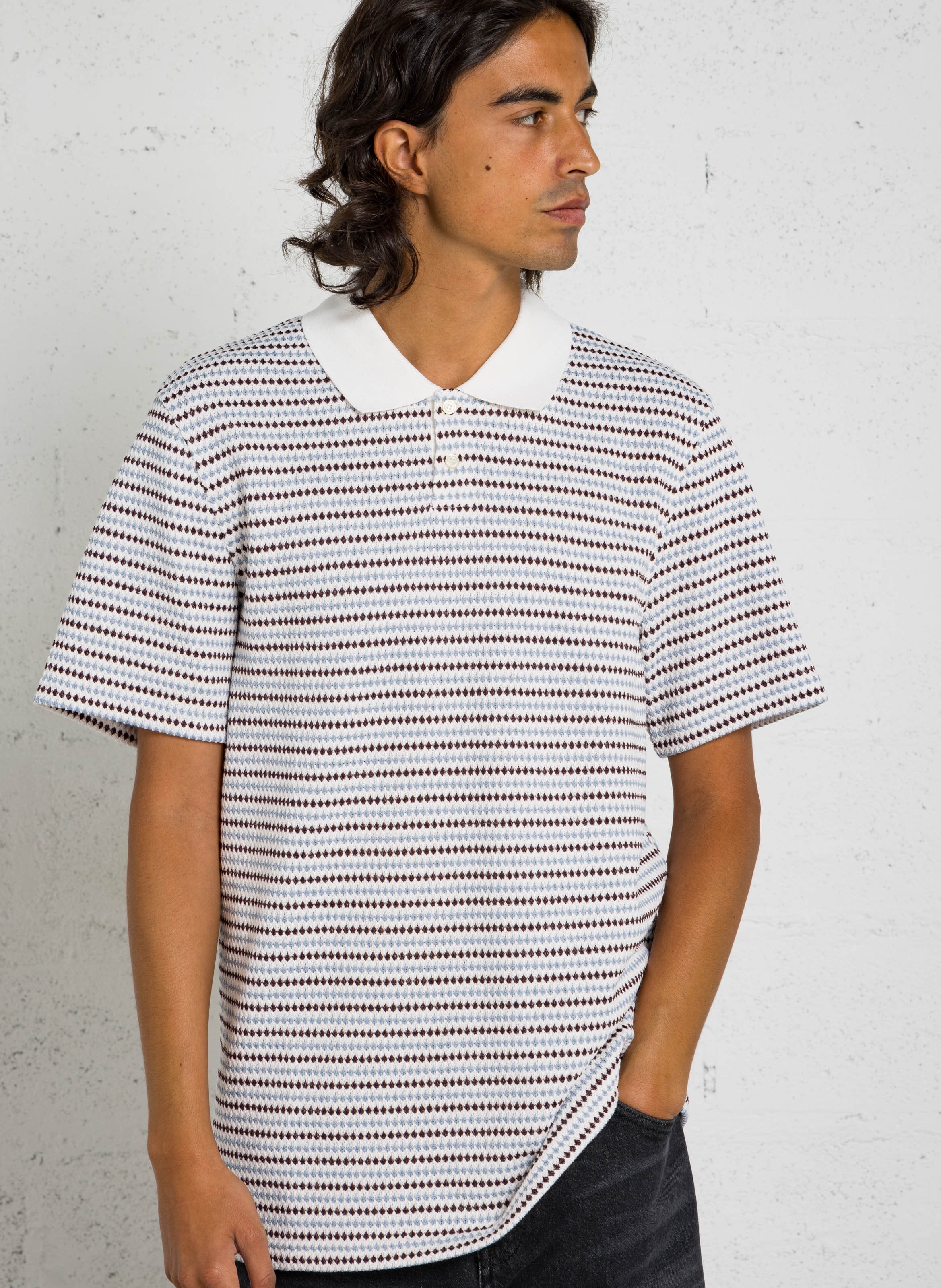 Top droit en maille  LES DEUX Beige
